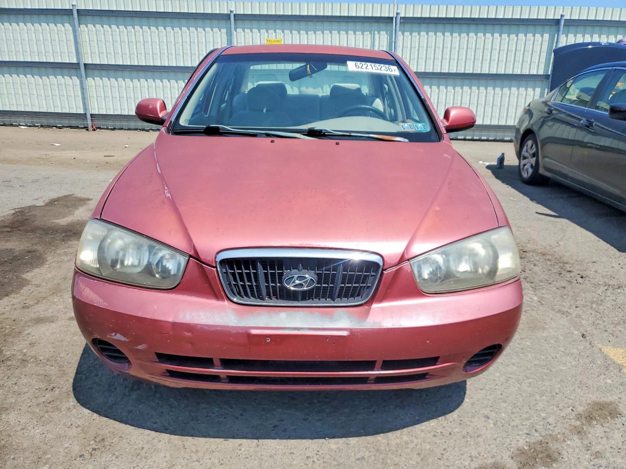 2002 Hyundai Elantra Gls Maroon vin: KMHDN45D92U399911