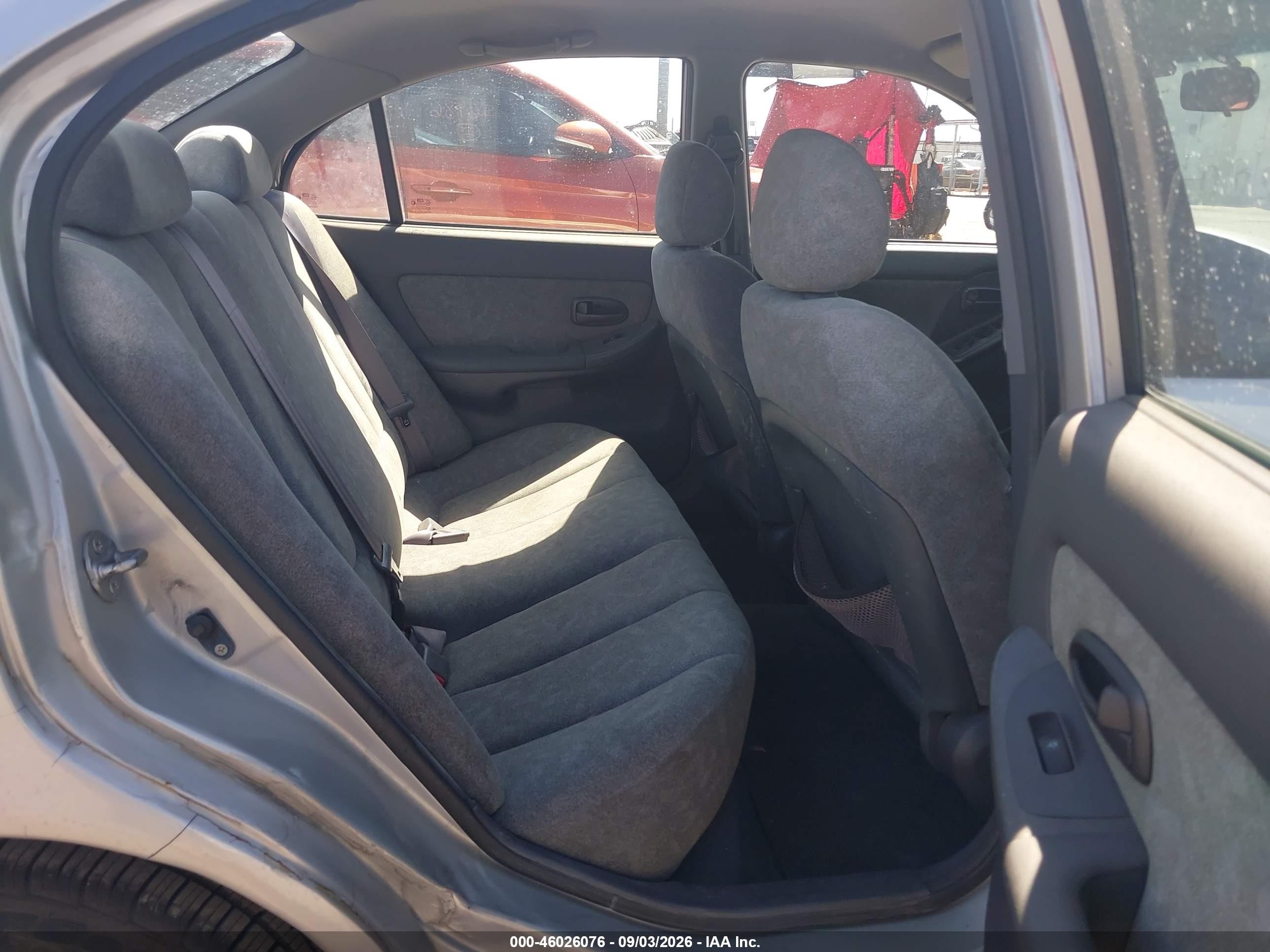 2003 Hyundai Elantra Gls/gt Silver vin: KMHDN45D93U475550