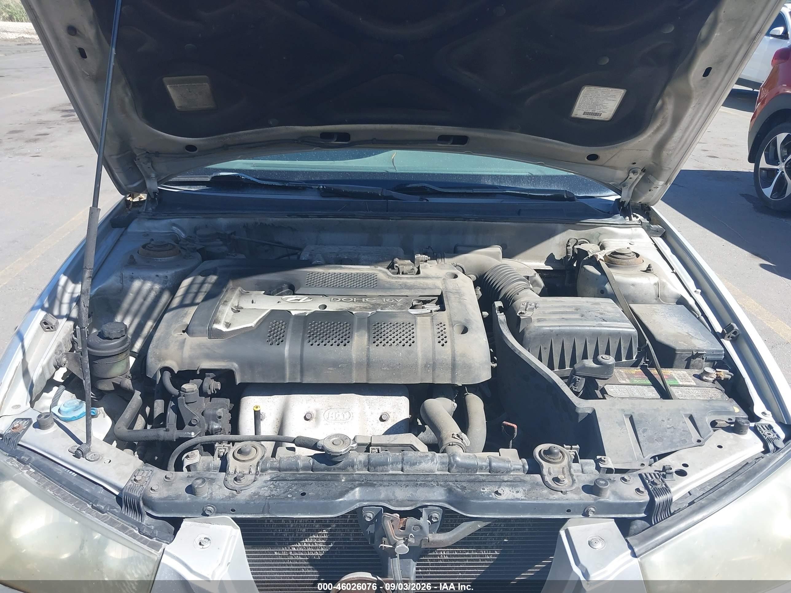 2003 Hyundai Elantra Gls/gt Silver vin: KMHDN45D93U475550