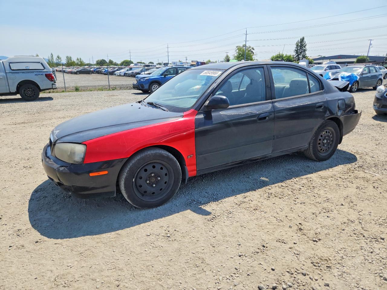 2003 Hyundai Elantra Gls Two Tone vin: KMHDN45D93U584297