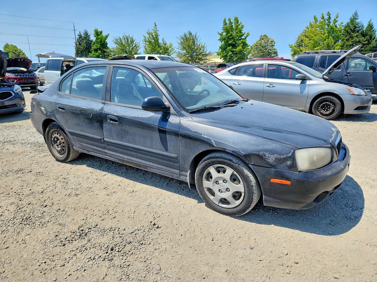 2003 Hyundai Elantra Gls Two Tone vin: KMHDN45D93U584297
