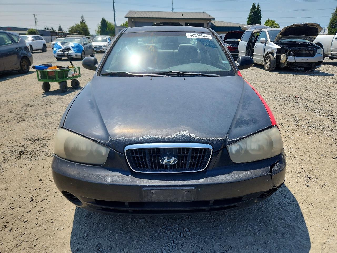 2003 Hyundai Elantra Gls Two Tone vin: KMHDN45D93U584297