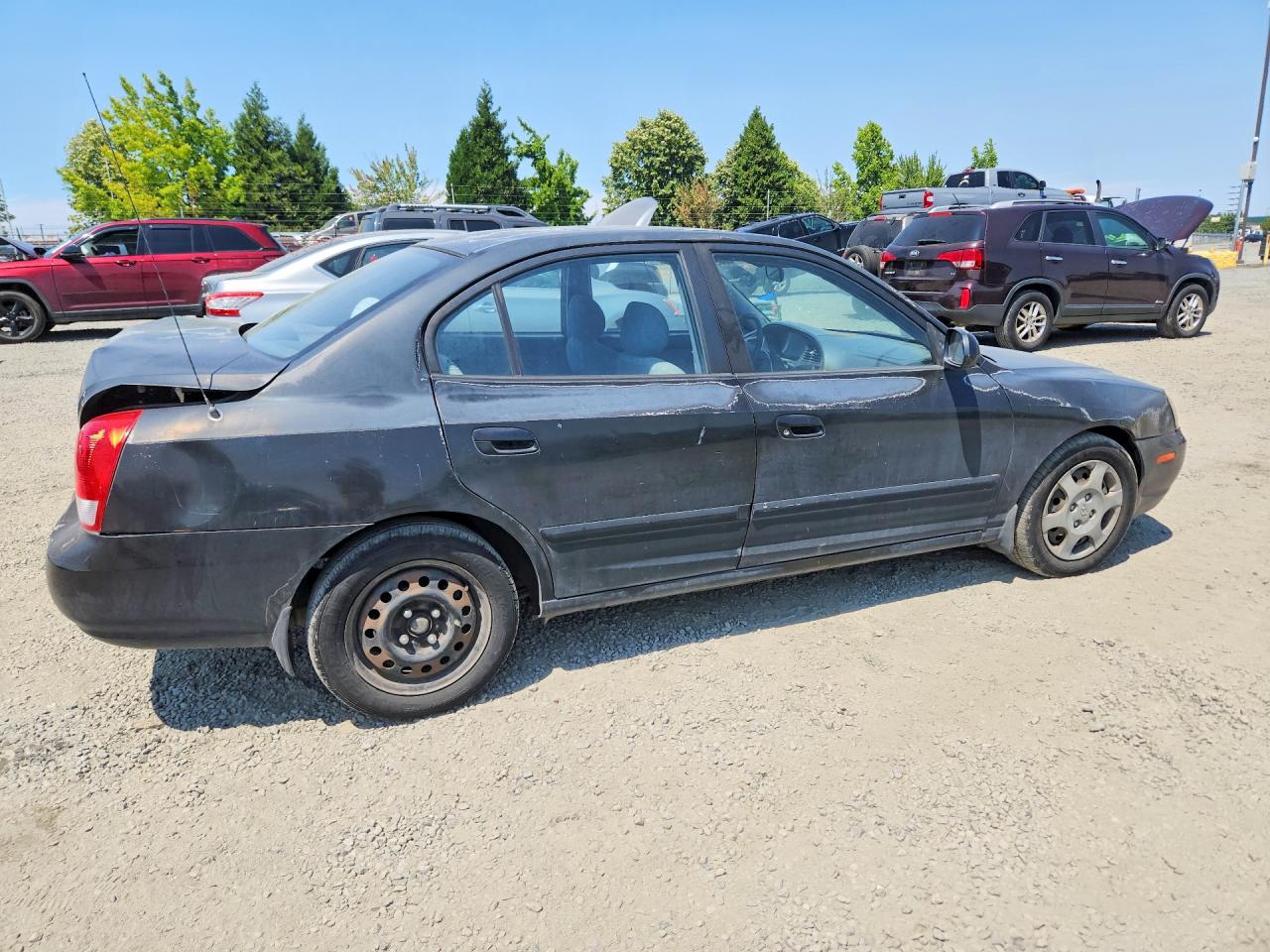 2003 Hyundai Elantra Gls Two Tone vin: KMHDN45D93U584297