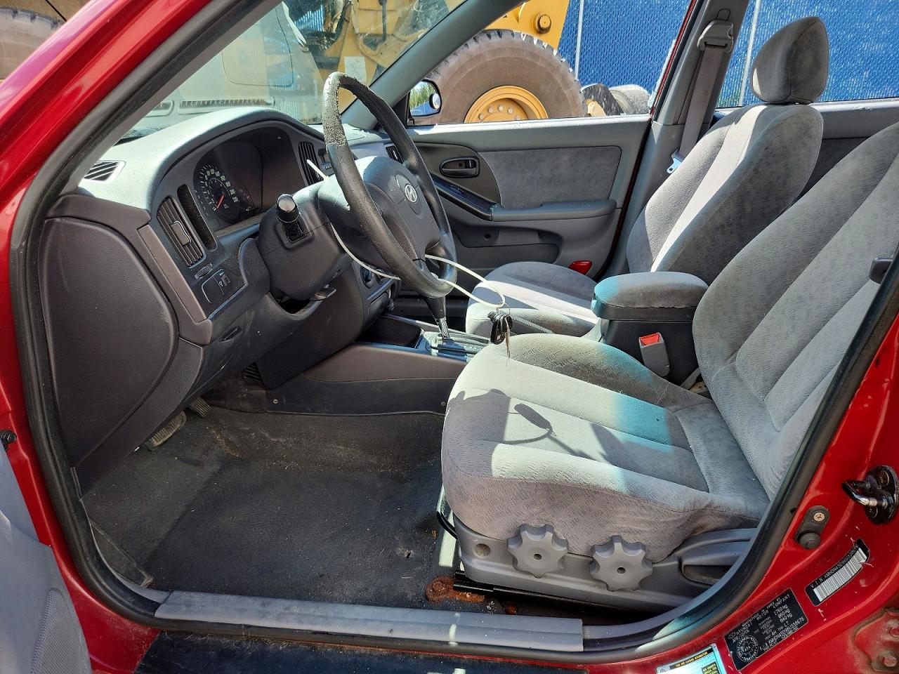 2006 Hyundai Elantra Gls Red vin: KMHDN45D96U338676