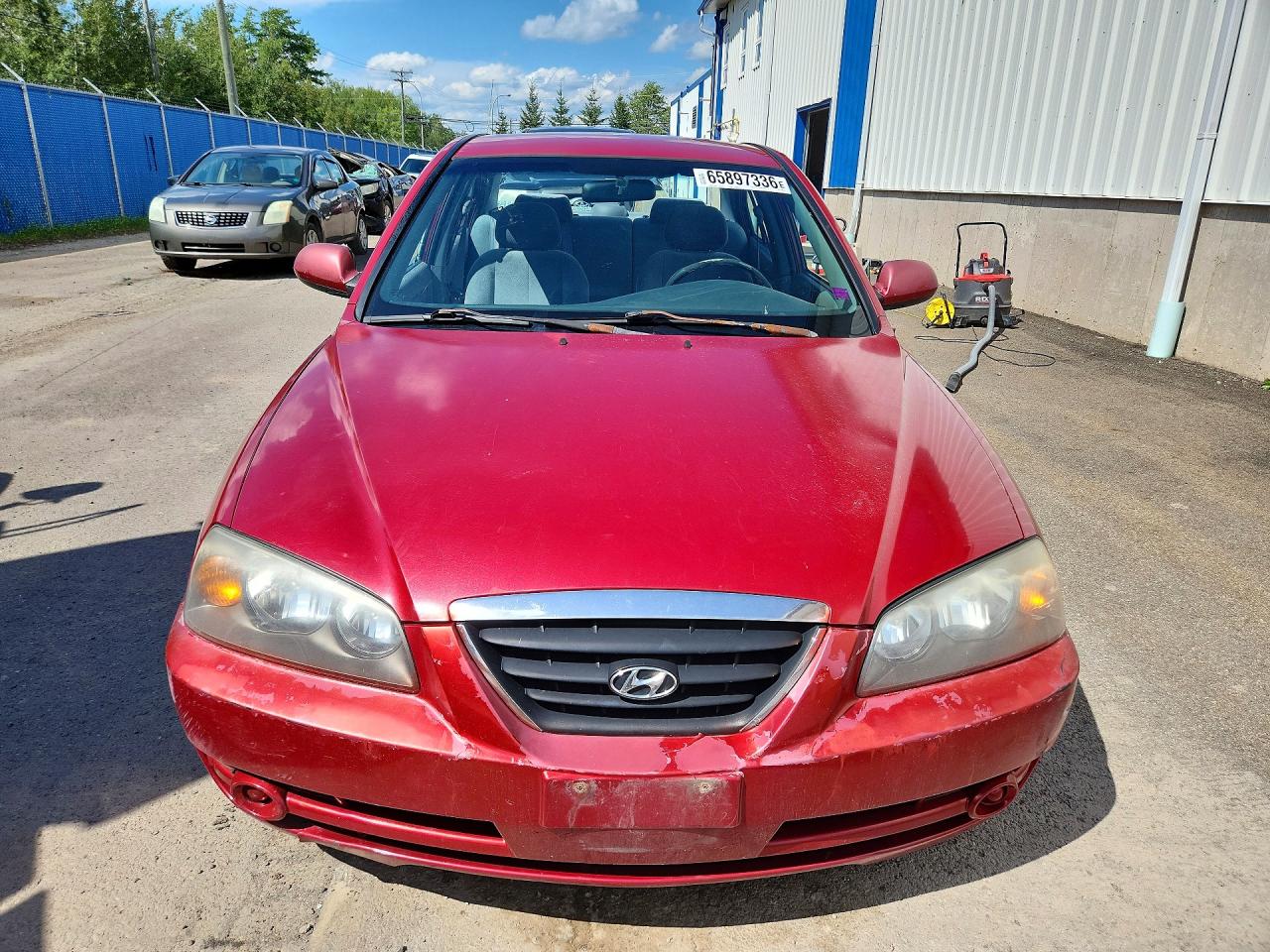 2006 Hyundai Elantra Gls Red vin: KMHDN45D96U338676