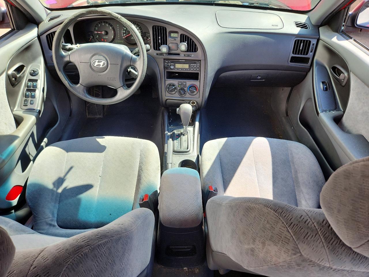 2006 Hyundai Elantra Gls Red vin: KMHDN45D96U338676