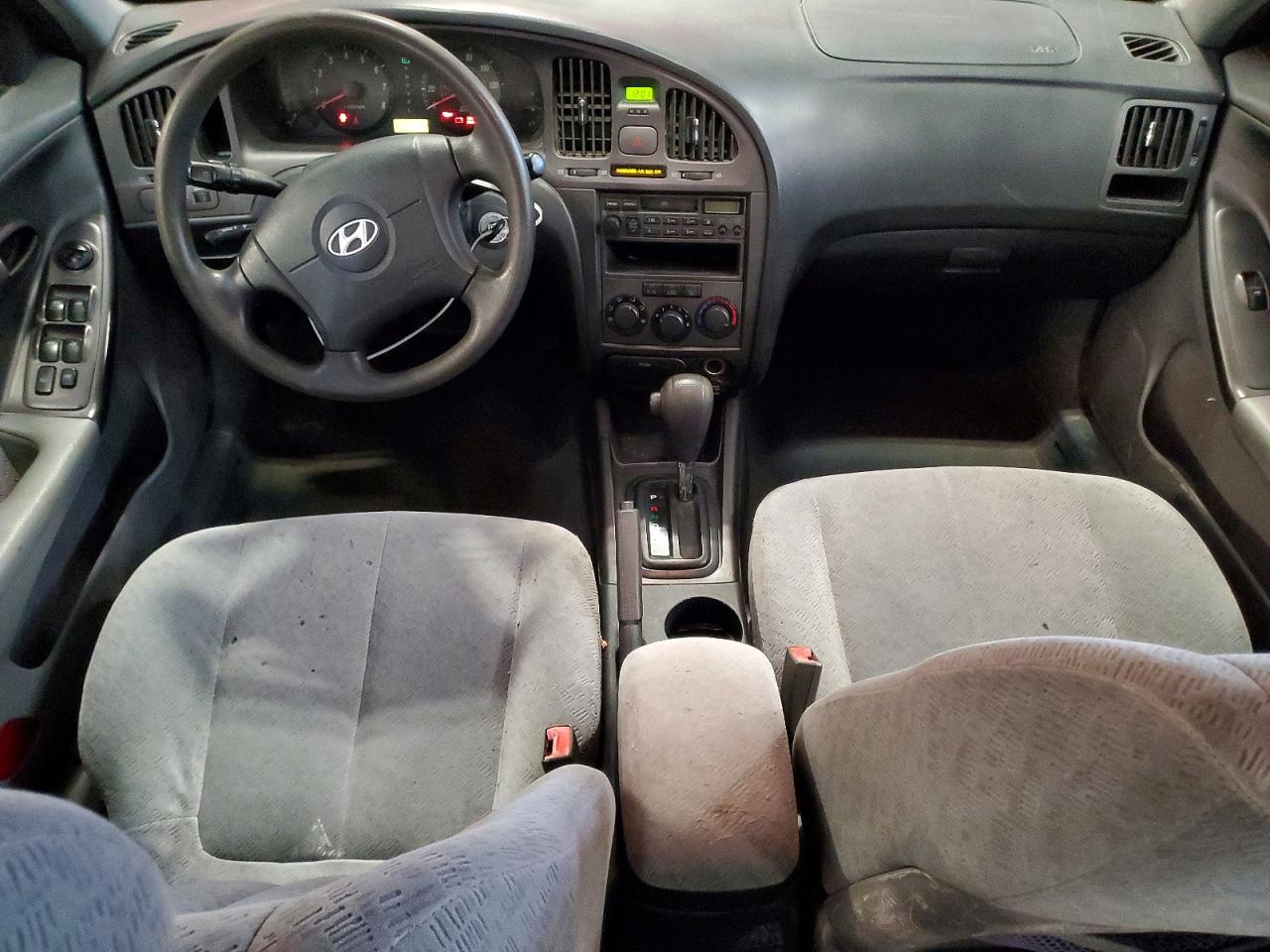 2004 Hyundai Elantra Gls Red vin: KMHDN46D04U708926