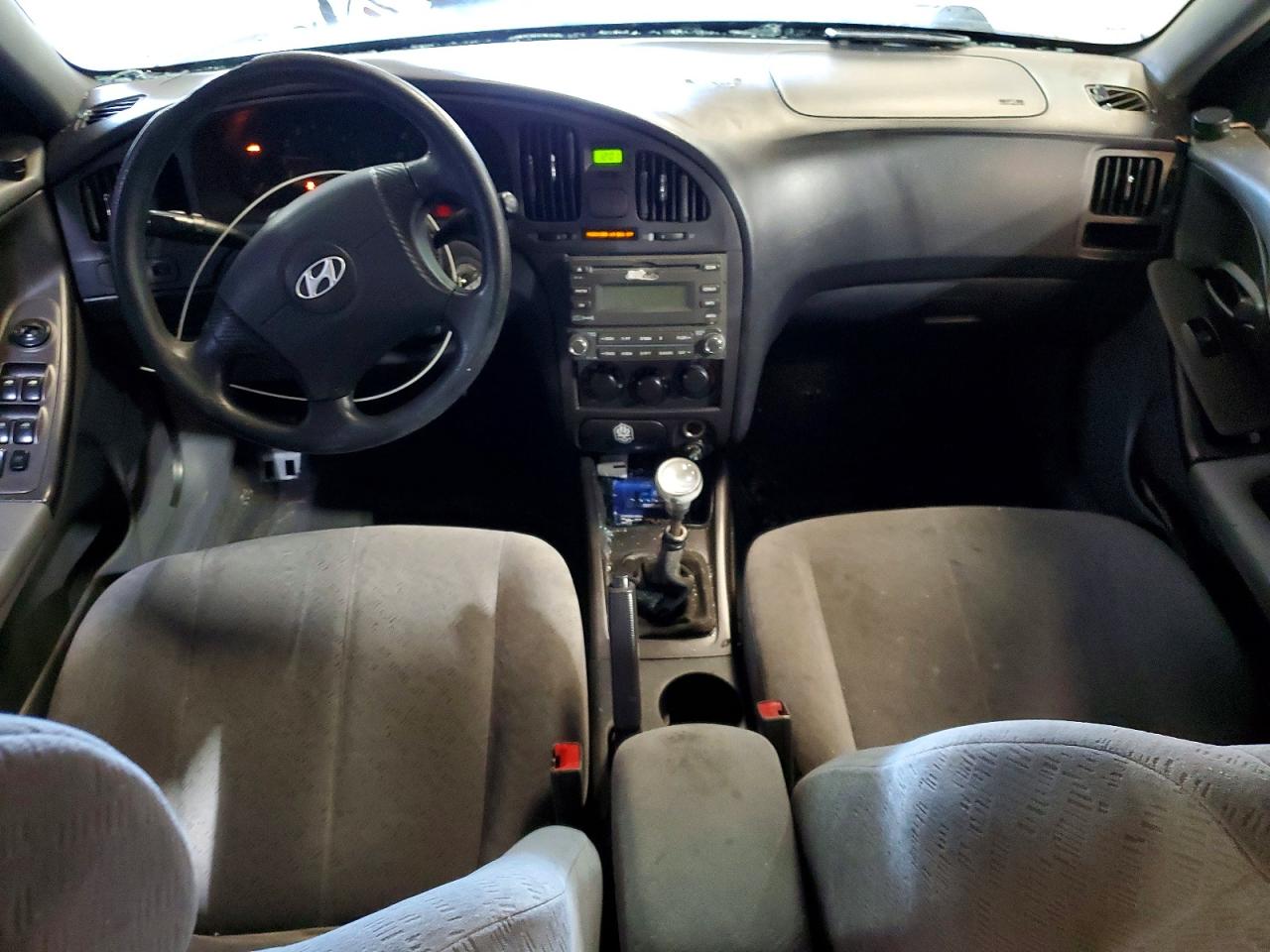 2005 Hyundai Elantra Gls Серый vin: KMHDN46D05U006123