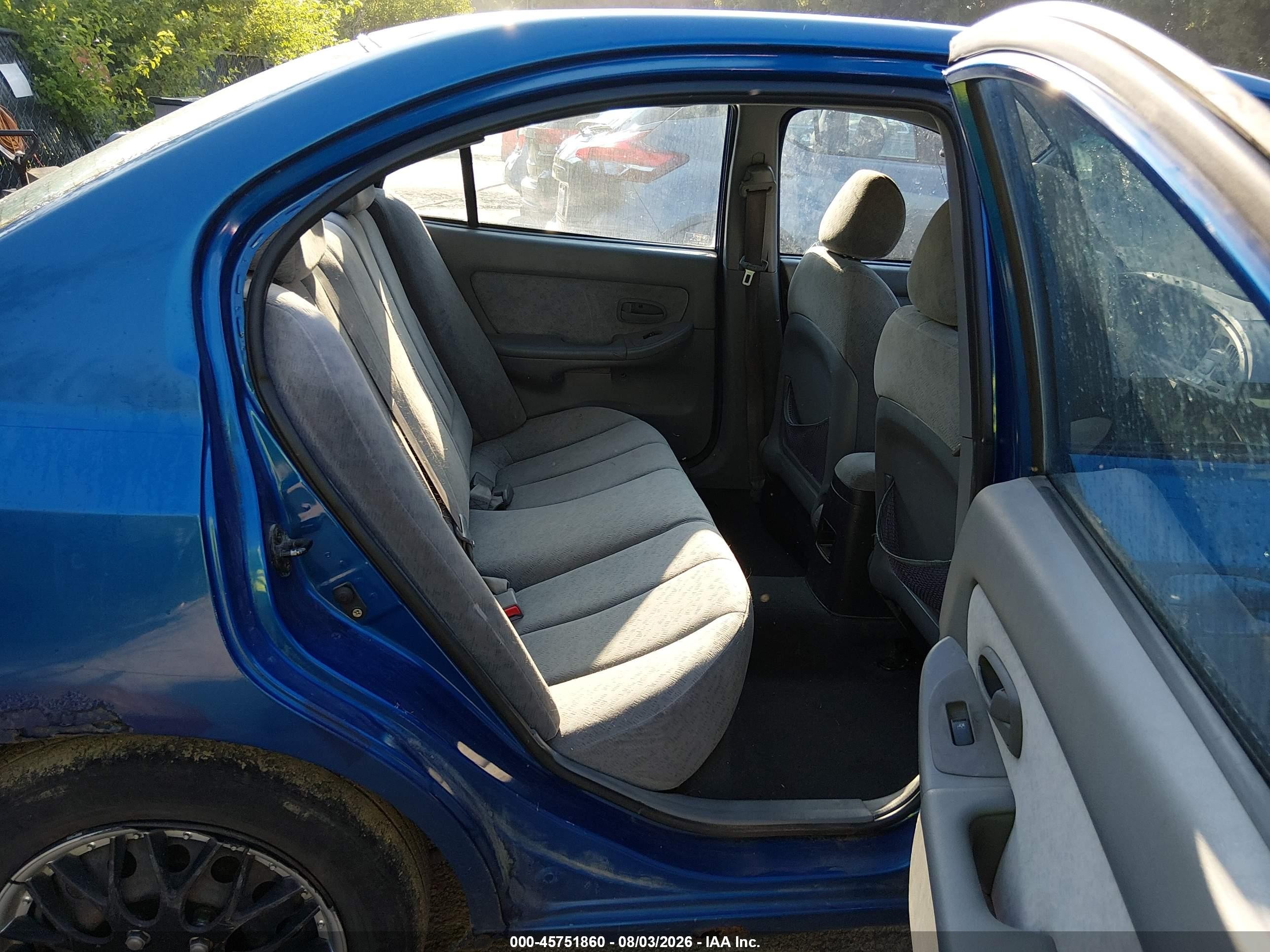 2005 Hyundai Elantra Gls/gt Синий vin: KMHDN46D05U043155
