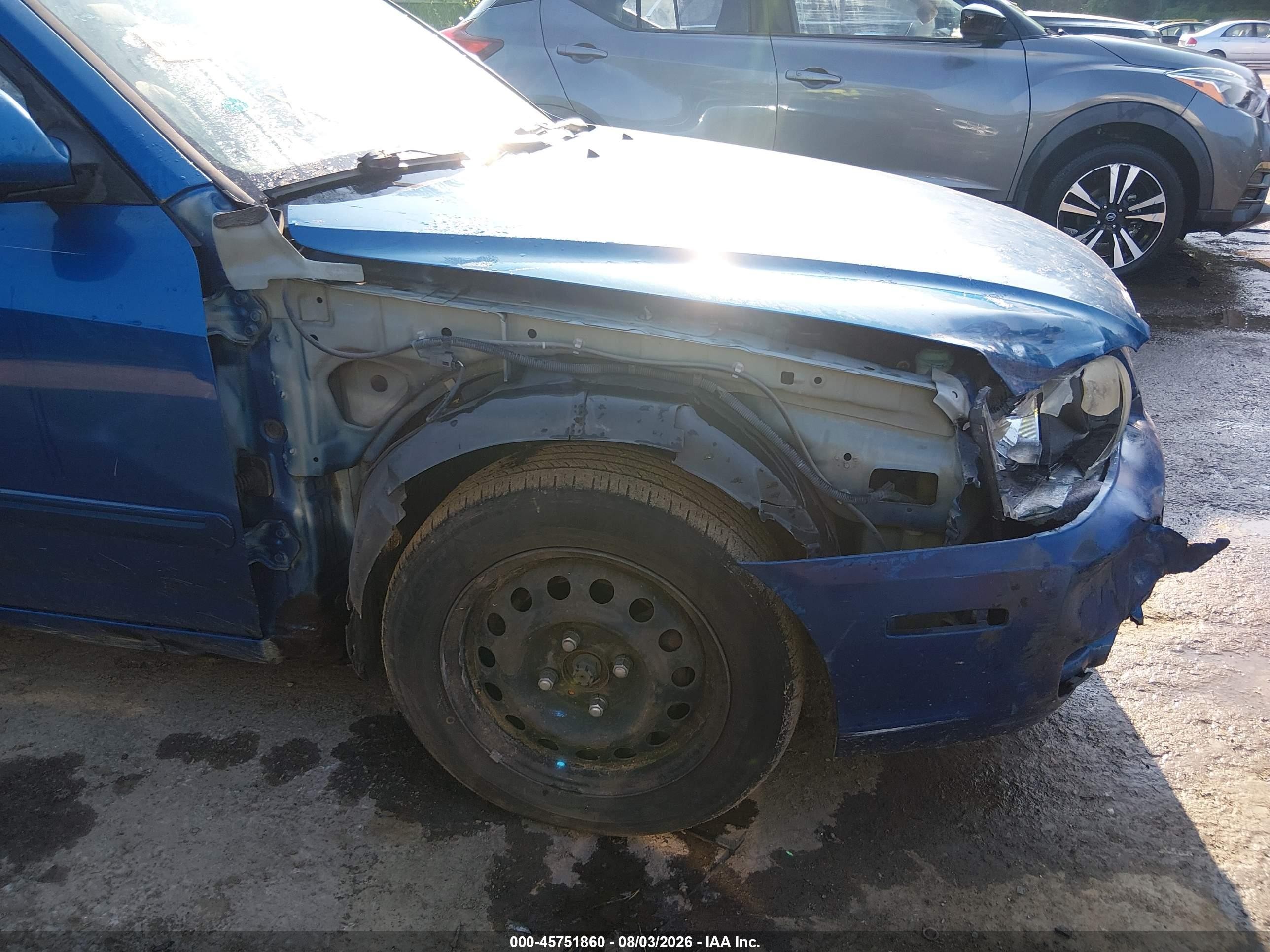 2005 Hyundai Elantra Gls/gt Синий vin: KMHDN46D05U043155