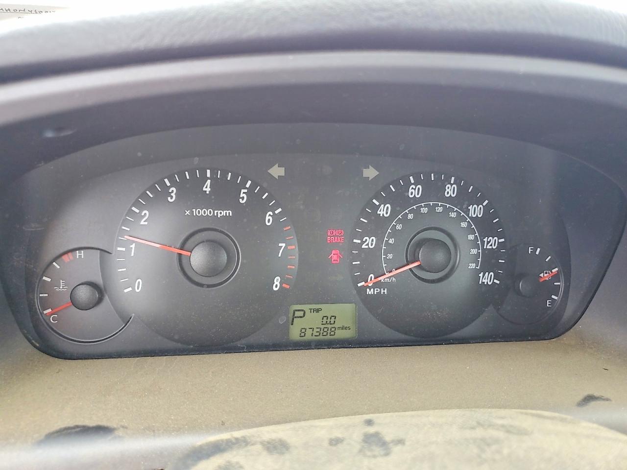 2005 Hyundai Elantra Gls Red vin: KMHDN46D05U084353