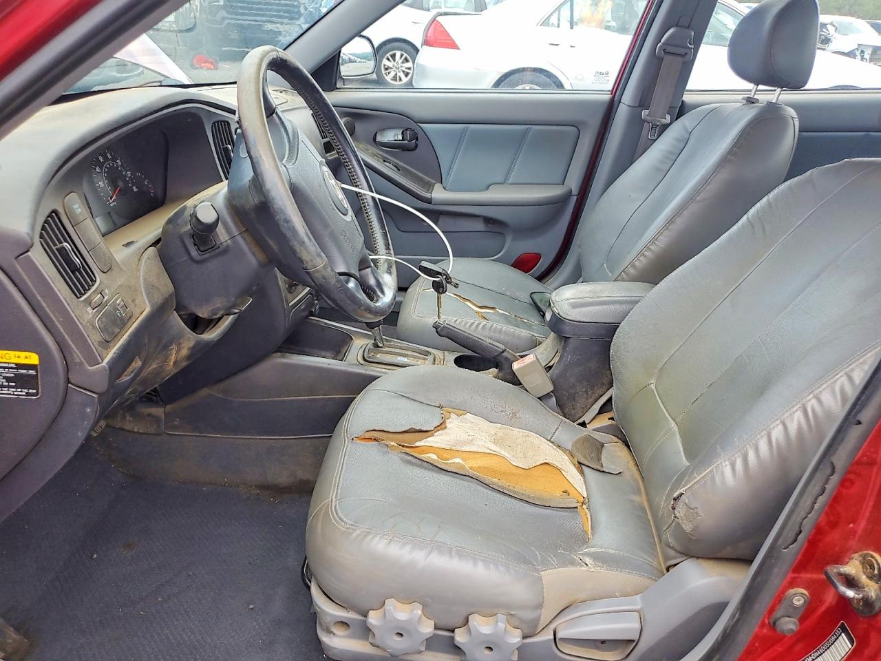2005 Hyundai Elantra Gls Red vin: KMHDN46D05U084353