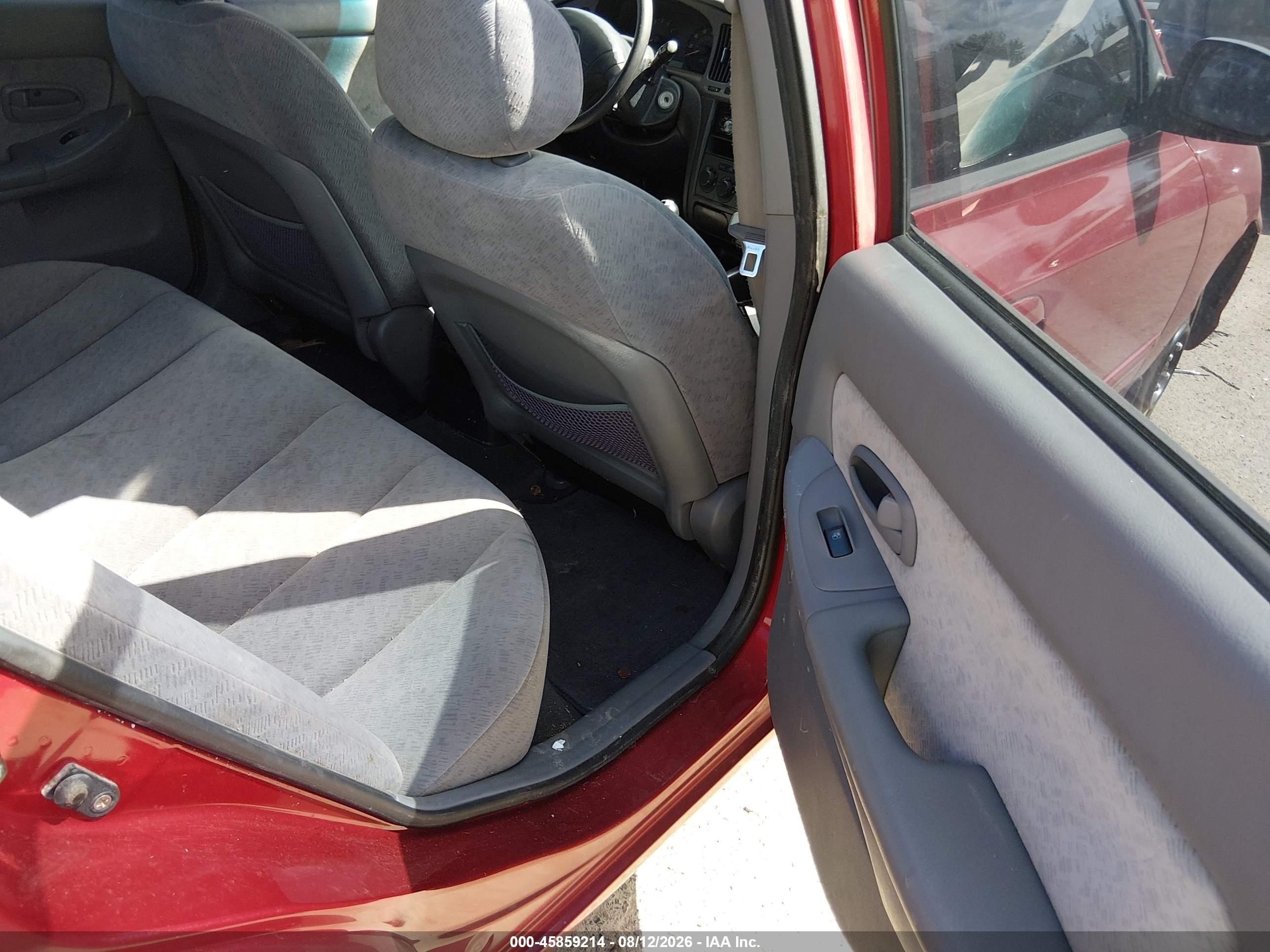 2005 Hyundai Elantra Gls/gt Red vin: KMHDN46D05U964467