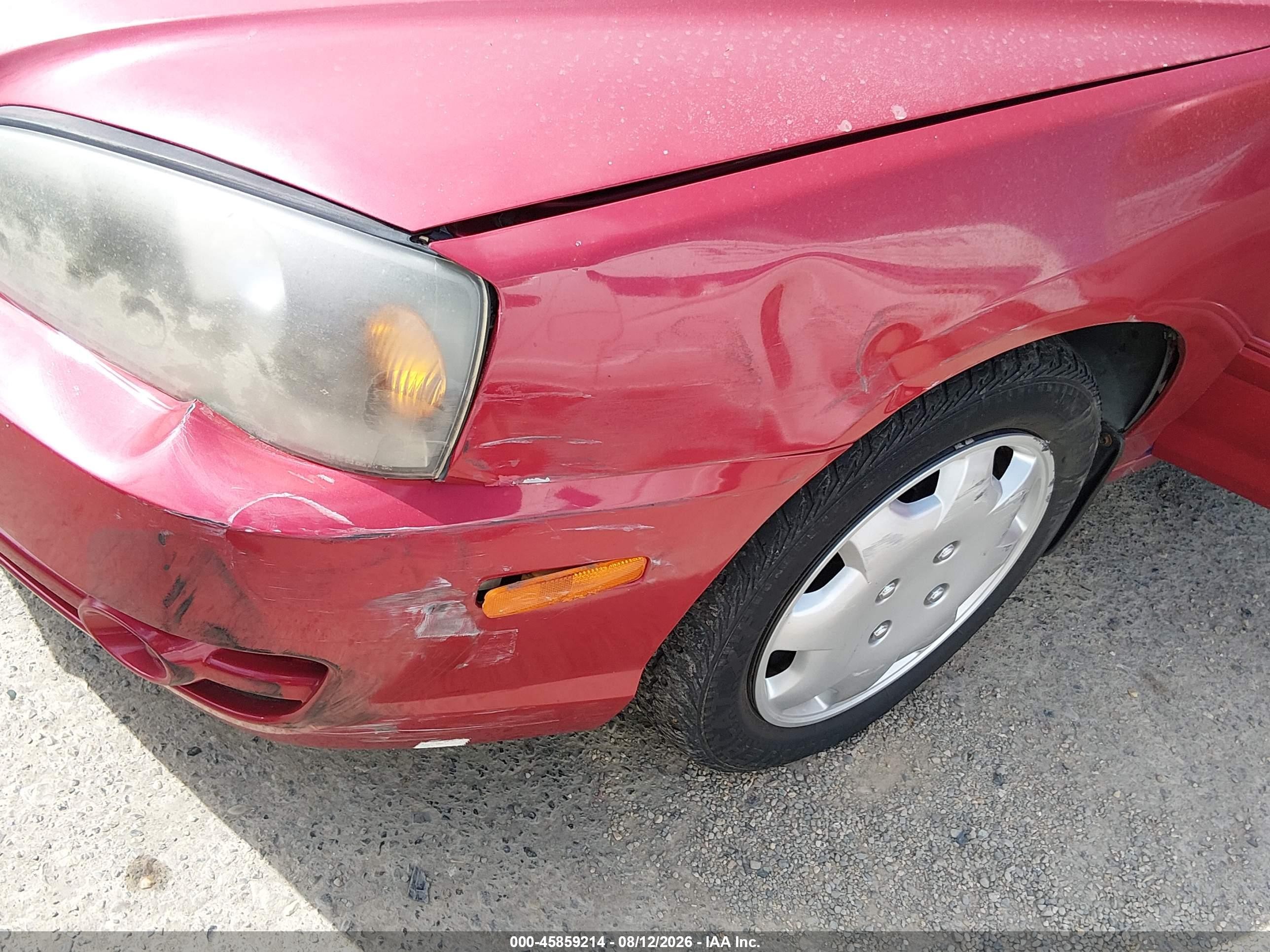 2005 Hyundai Elantra Gls/gt Red vin: KMHDN46D05U964467