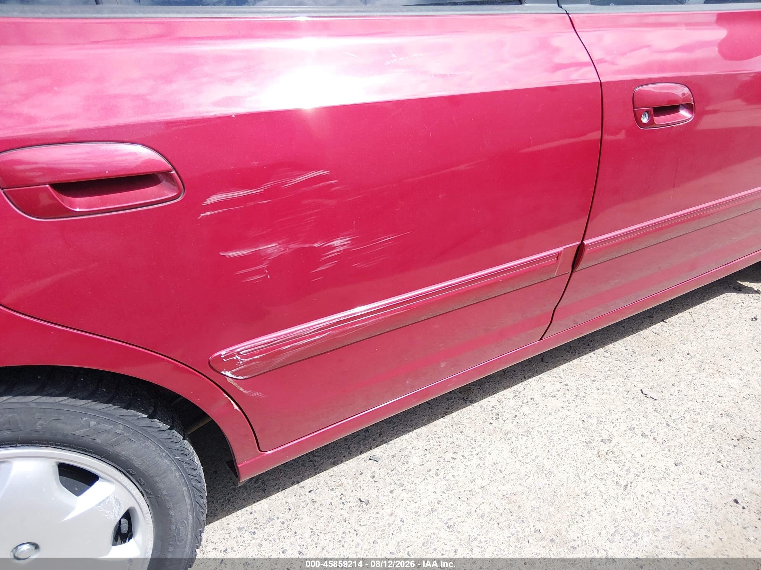 2005 Hyundai Elantra Gls/gt Red vin: KMHDN46D05U964467