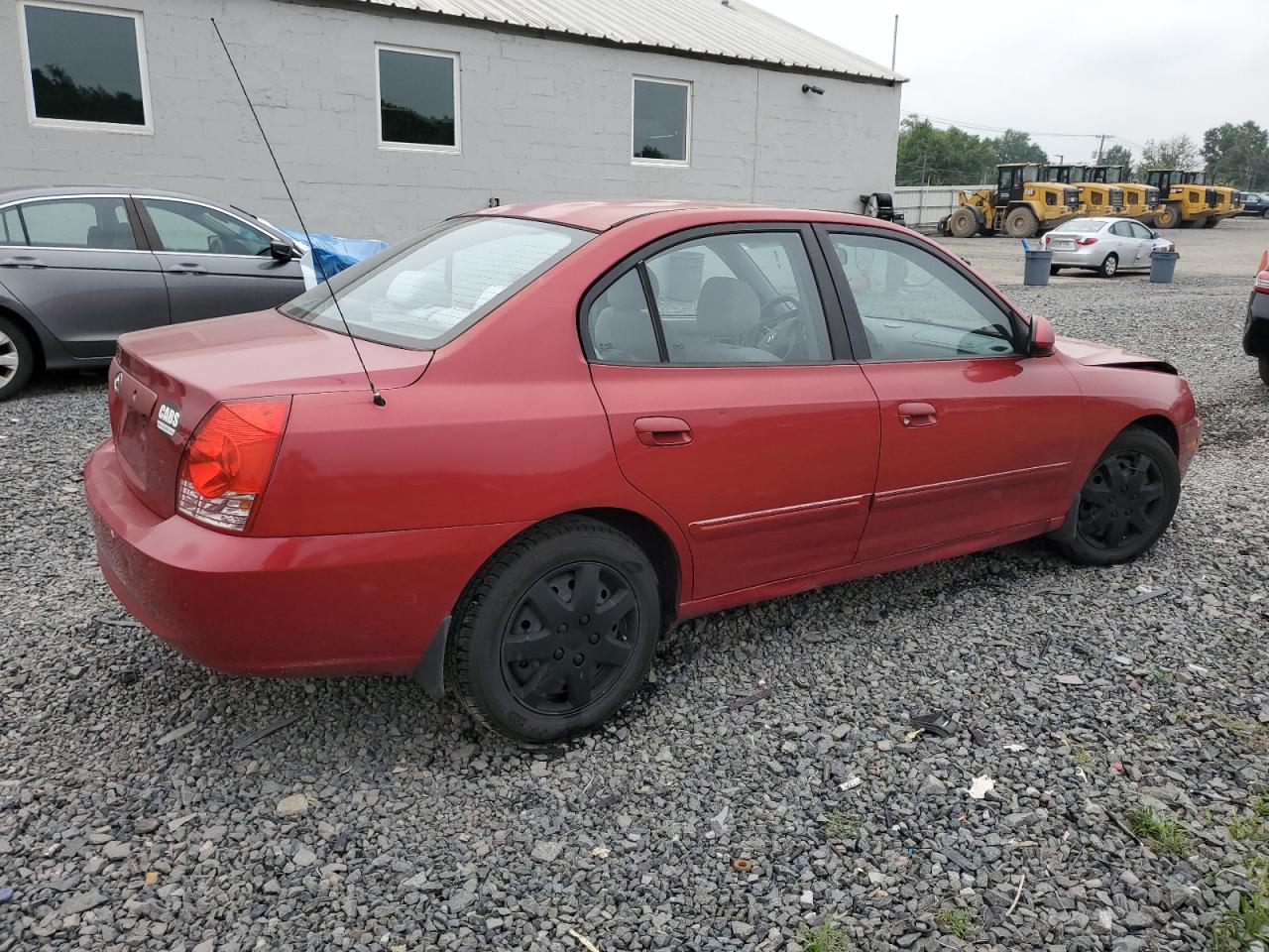 2005 Hyundai Elantra Gls Красный vin: KMHDN46D05U984198