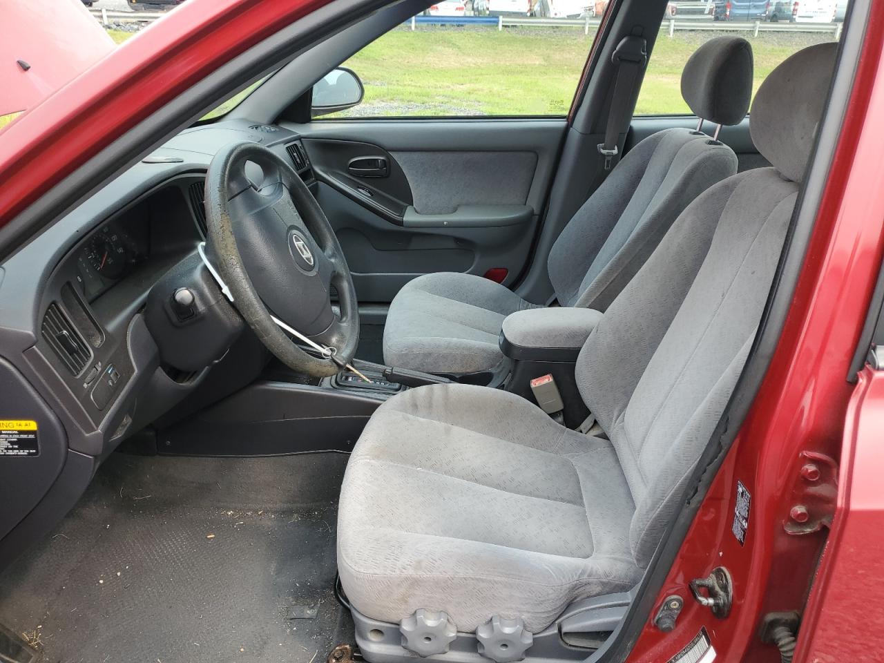 2005 Hyundai Elantra Gls Красный vin: KMHDN46D05U984198