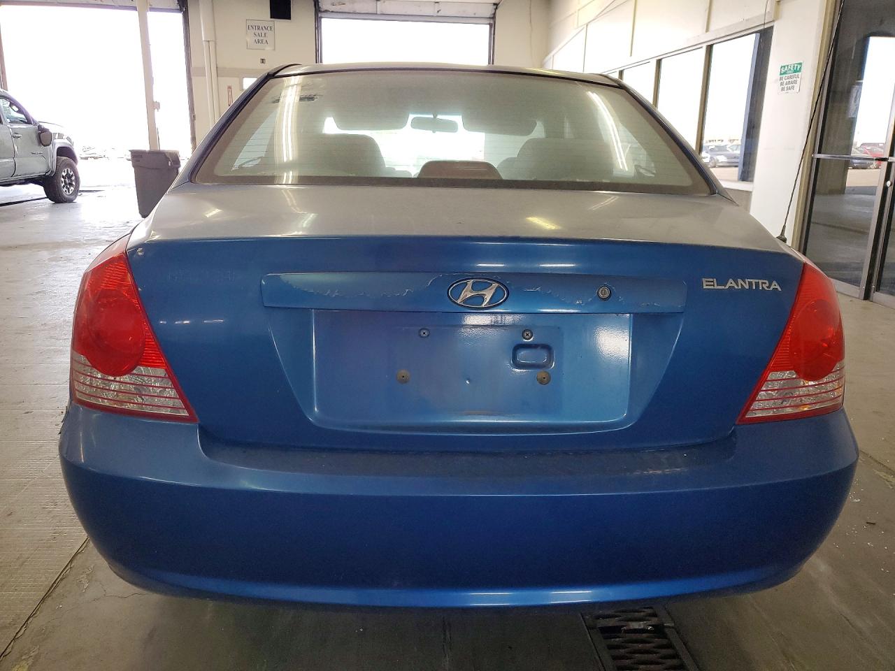 2006 Hyundai Elantra Gls Blue vin: KMHDN46D06U200801