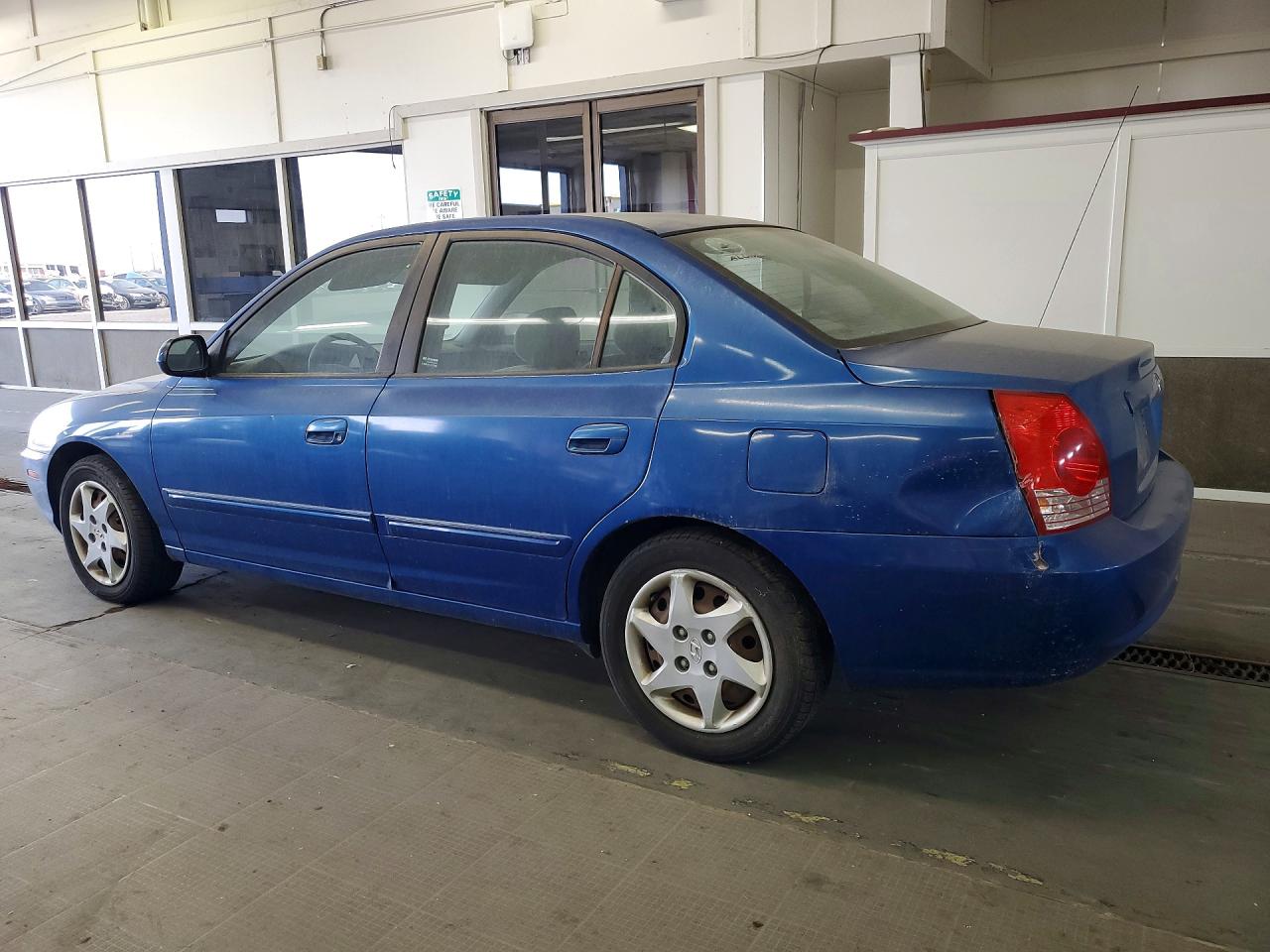 2006 Hyundai Elantra Gls Blue vin: KMHDN46D06U200801