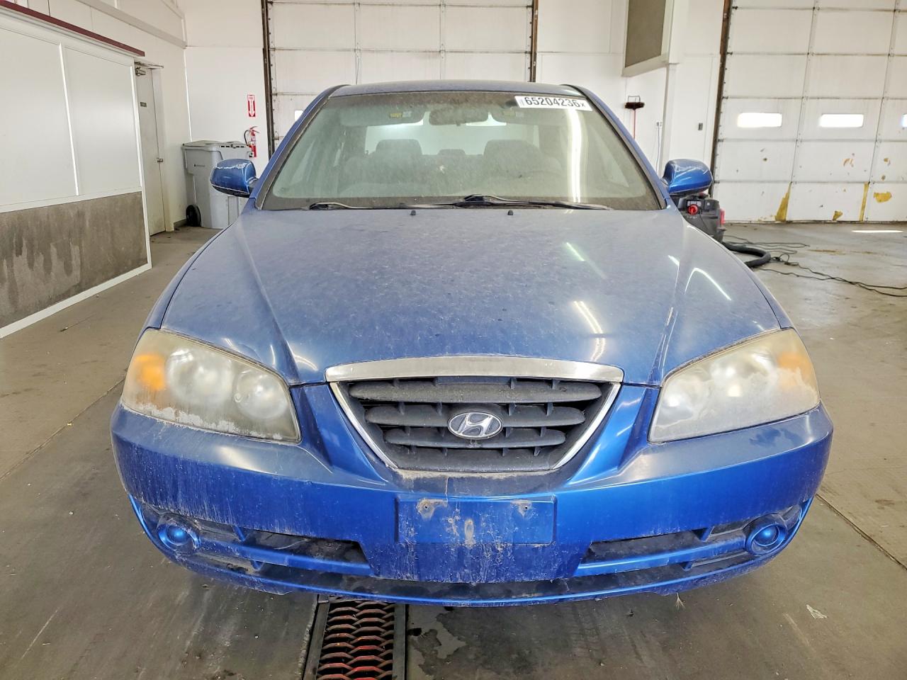 2006 Hyundai Elantra Gls Blue vin: KMHDN46D06U200801