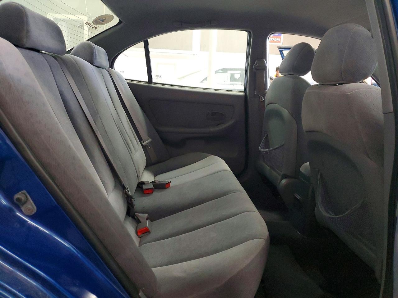 2006 Hyundai Elantra Gls Blue vin: KMHDN46D06U200801