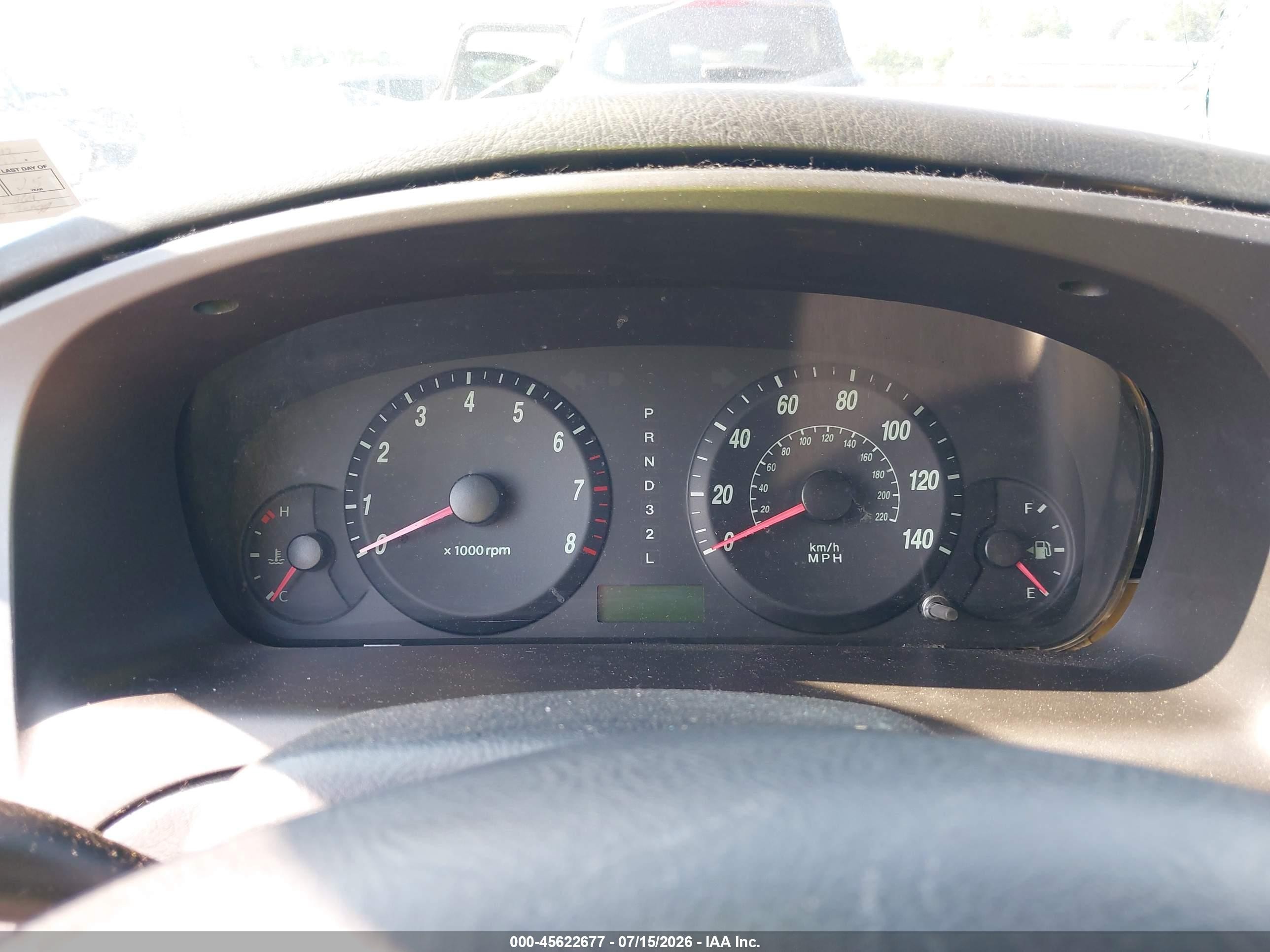 2006 Hyundai Elantra Gls/limited Blue vin: KMHDN46D06U201642
