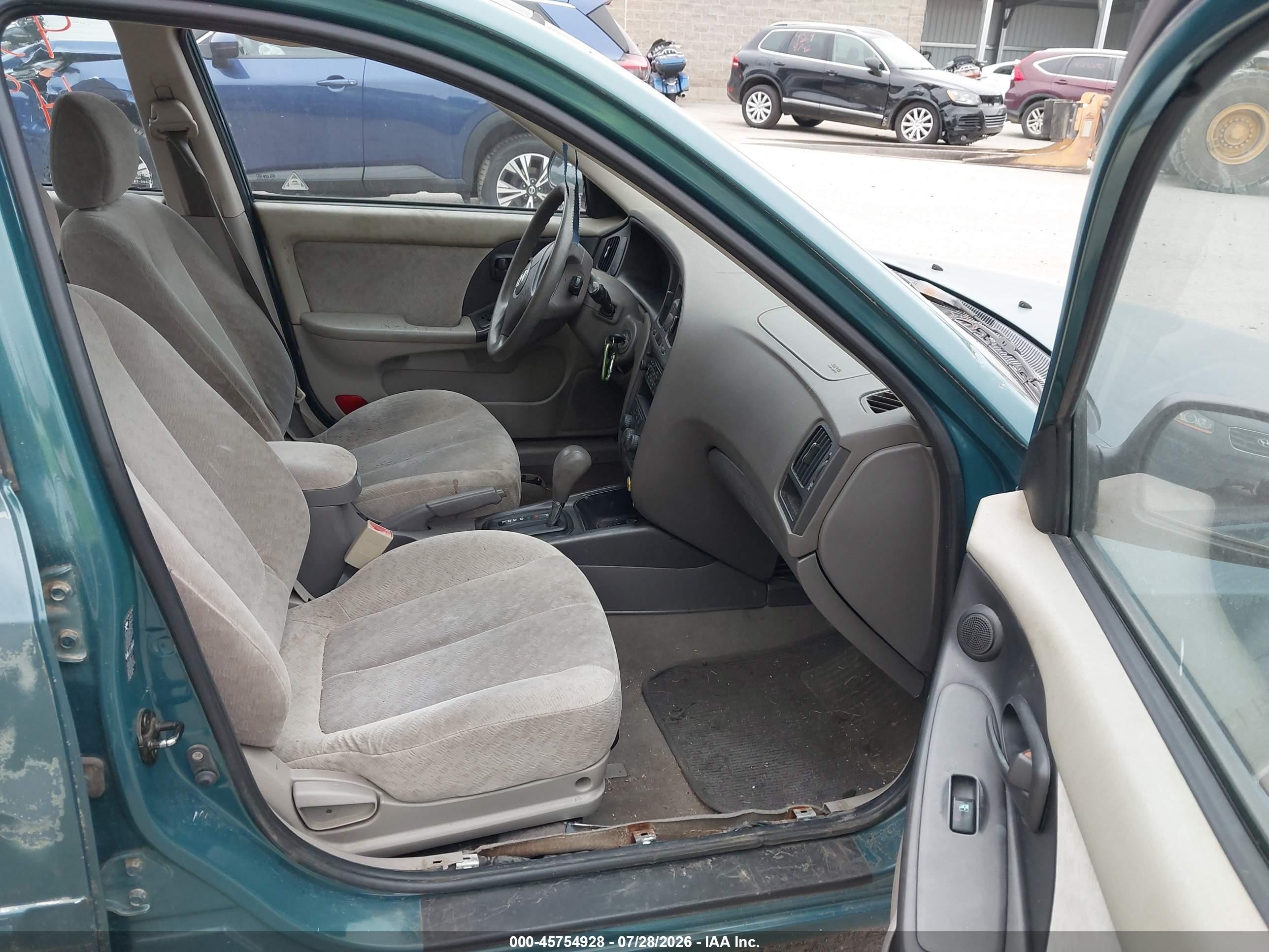 2006 Hyundai Elantra Gls/limited Green vin: KMHDN46D06U209210