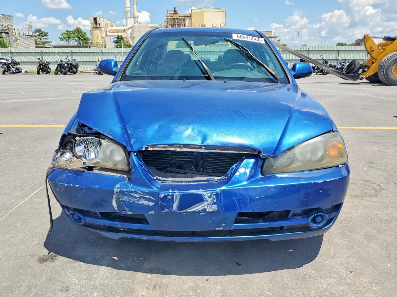 2006 Hyundai Elantra Gls Синий vin: KMHDN46D06U264076