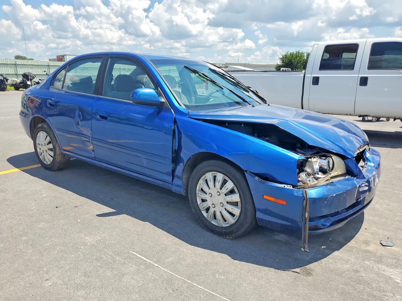 2006 Hyundai Elantra Gls Синий vin: KMHDN46D06U264076