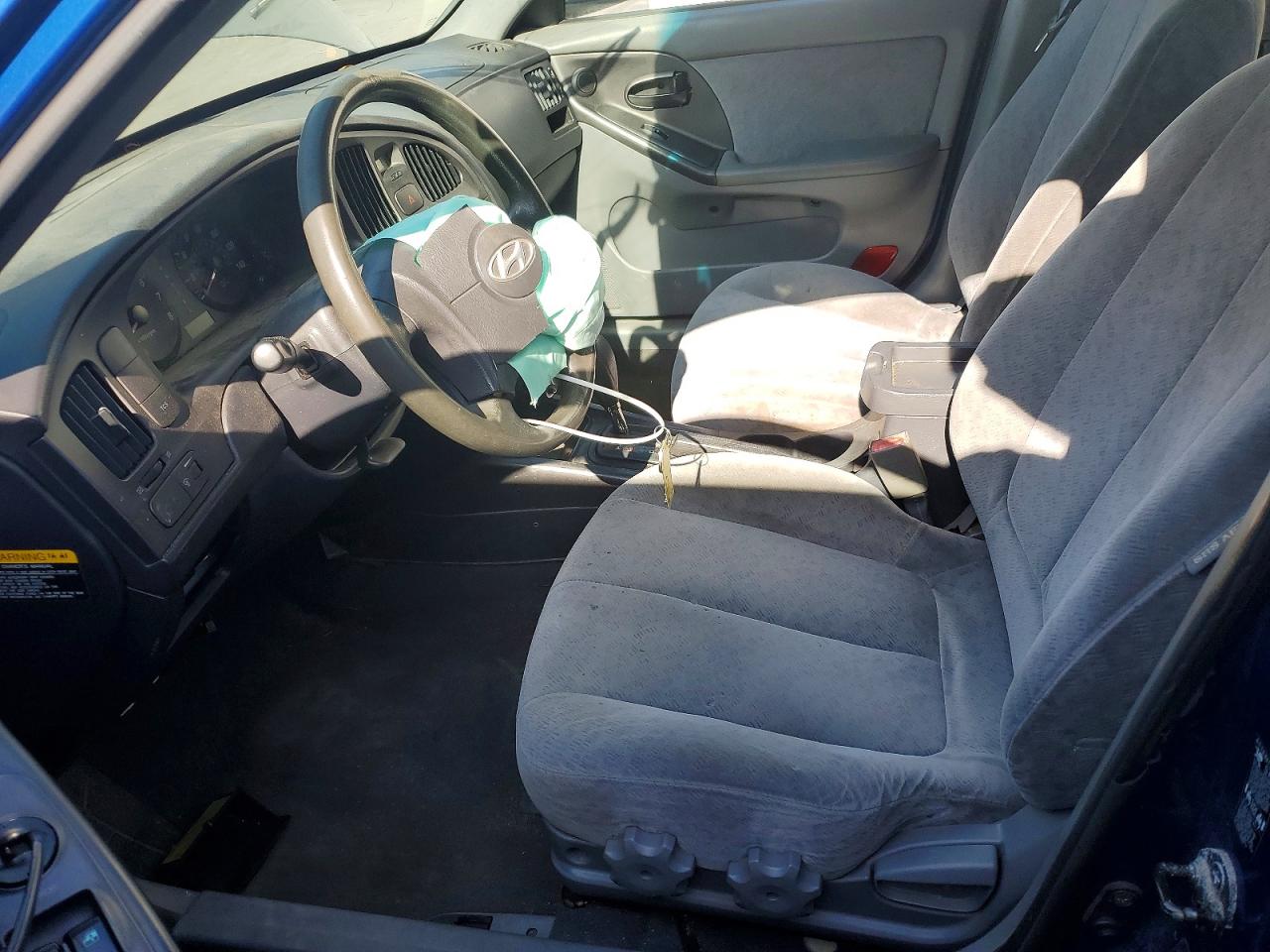 2006 Hyundai Elantra Gls Синий vin: KMHDN46D06U264076