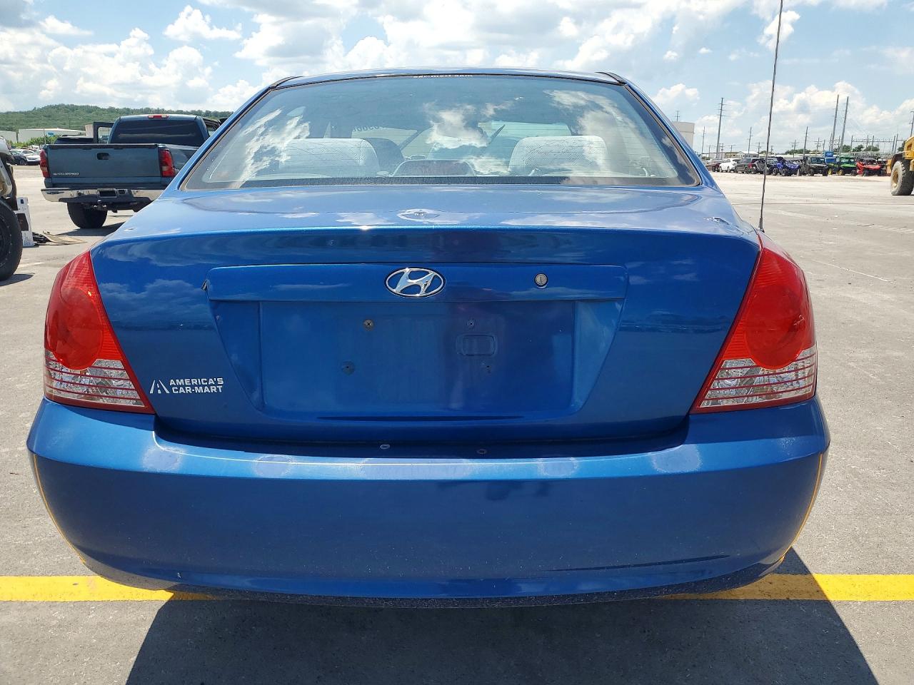 2006 Hyundai Elantra Gls Синий vin: KMHDN46D06U264076