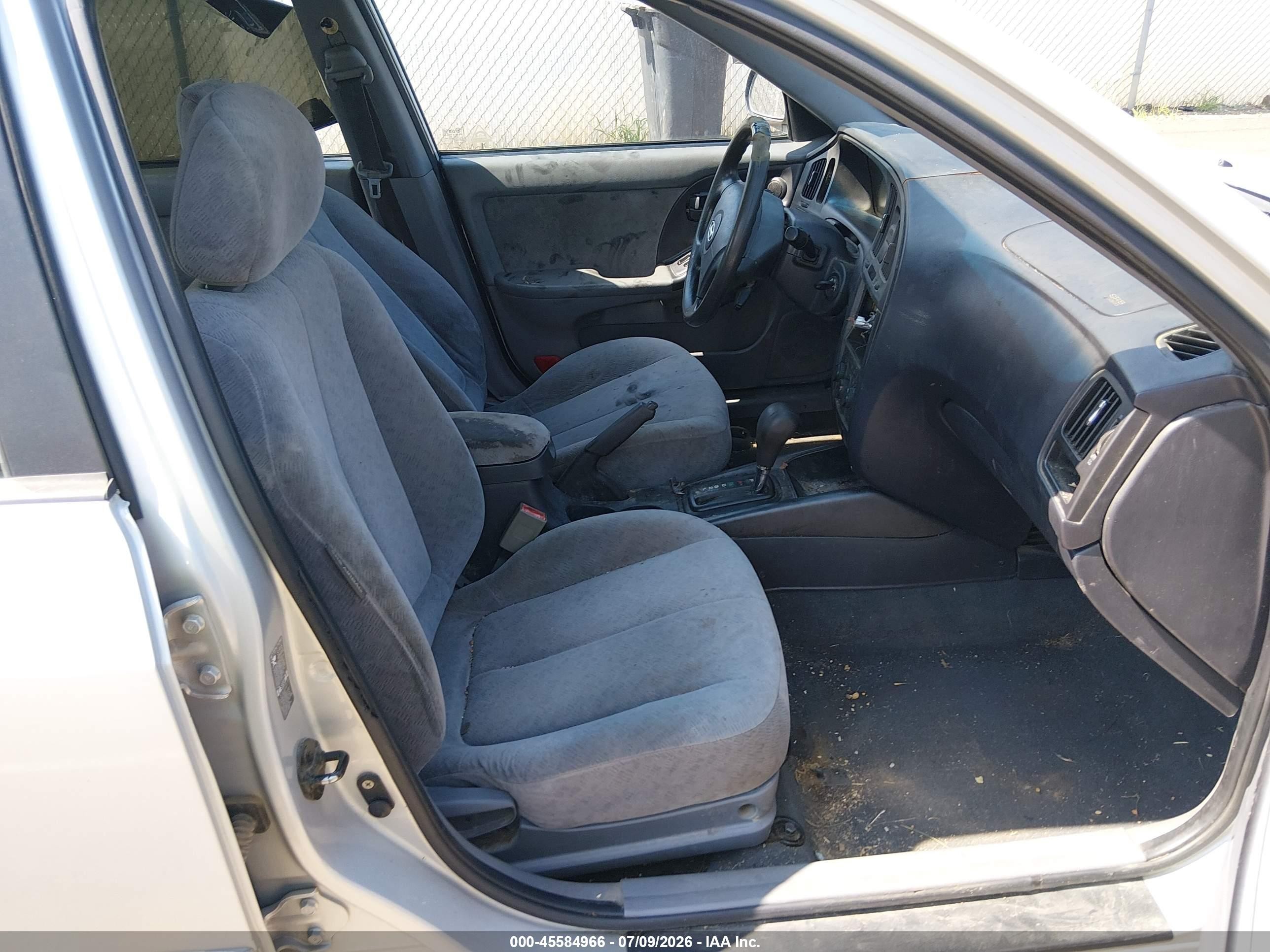 2006 Hyundai Elantra Gls/limited Silver vin: KMHDN46D06U295411