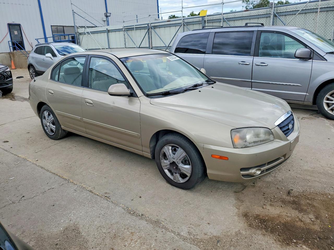 2006 Hyundai Elantra Gls Gold vin: KMHDN46D06U374786