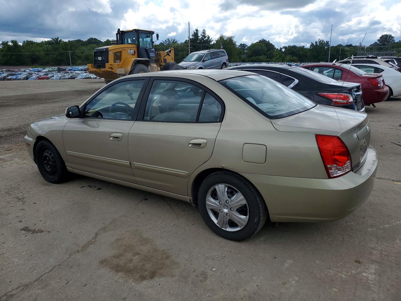 2006 Hyundai Elantra Gls Gold vin: KMHDN46D06U374786