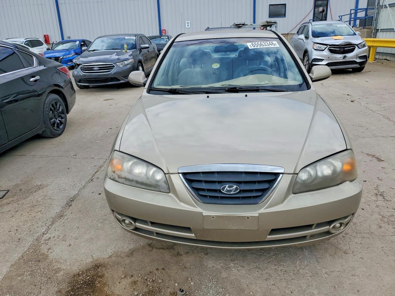 2006 Hyundai Elantra Gls Gold vin: KMHDN46D06U374786