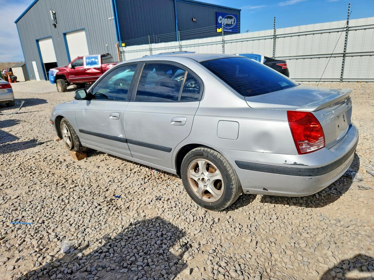 2004 Hyundai Elantra Gls/gt Silver vin: KMHDN46D14U760078