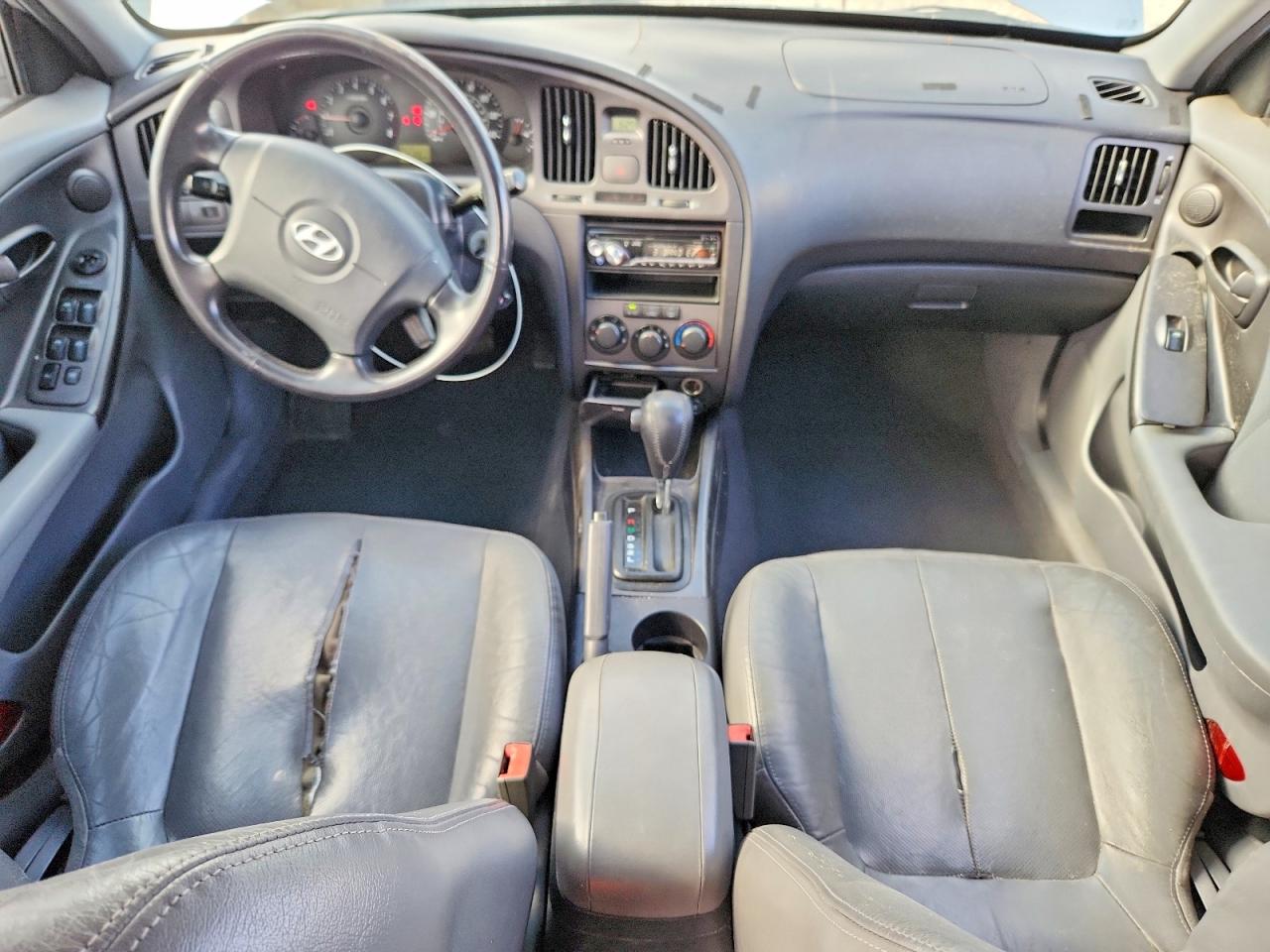 2004 Hyundai Elantra Gls/gt Silver vin: KMHDN46D14U760078