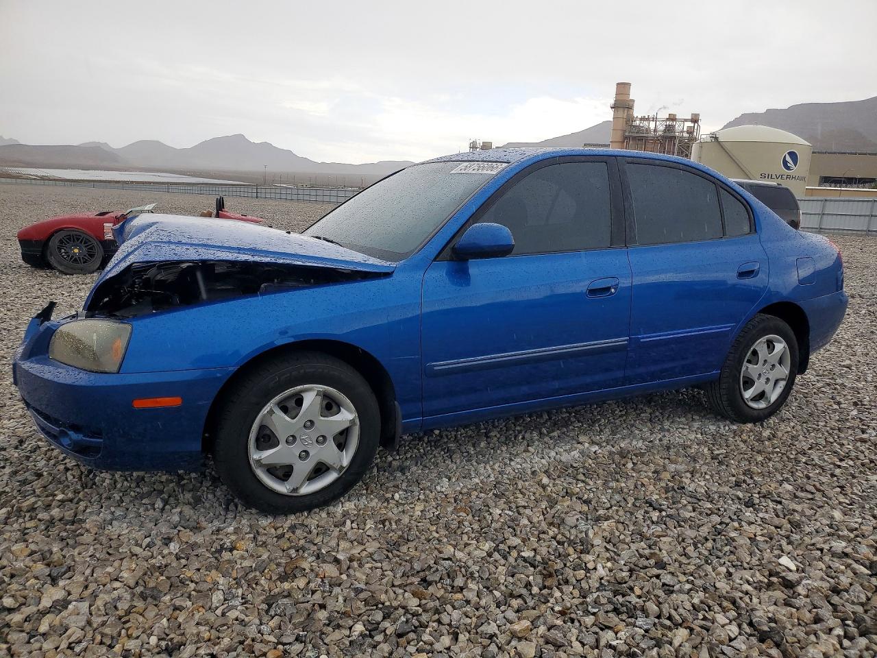 2004 Hyundai Elantra Синий vin: KMHDN46D14U873335