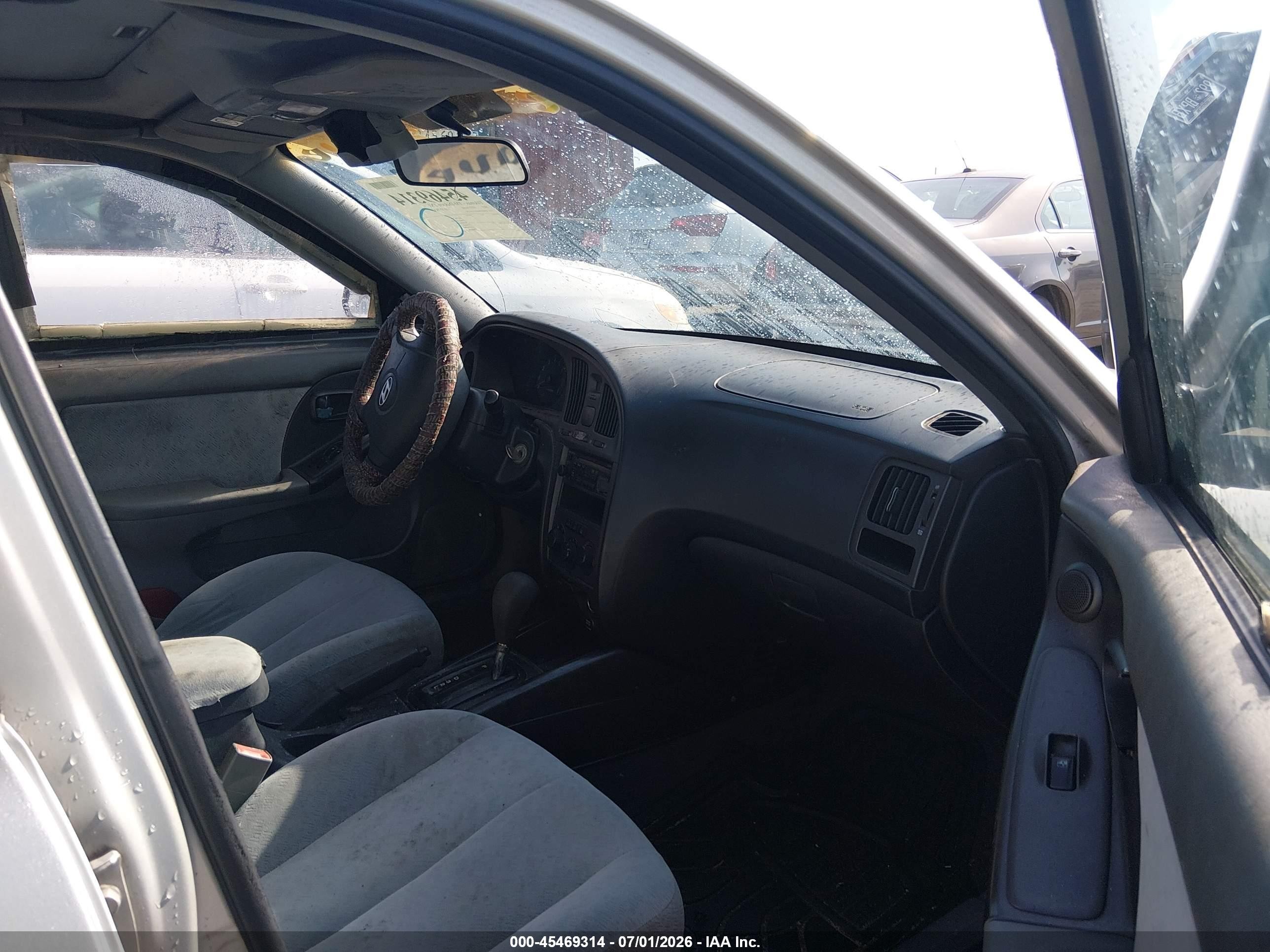 2005 Hyundai Elantra Gls/gt Silver vin: KMHDN46D15U011282