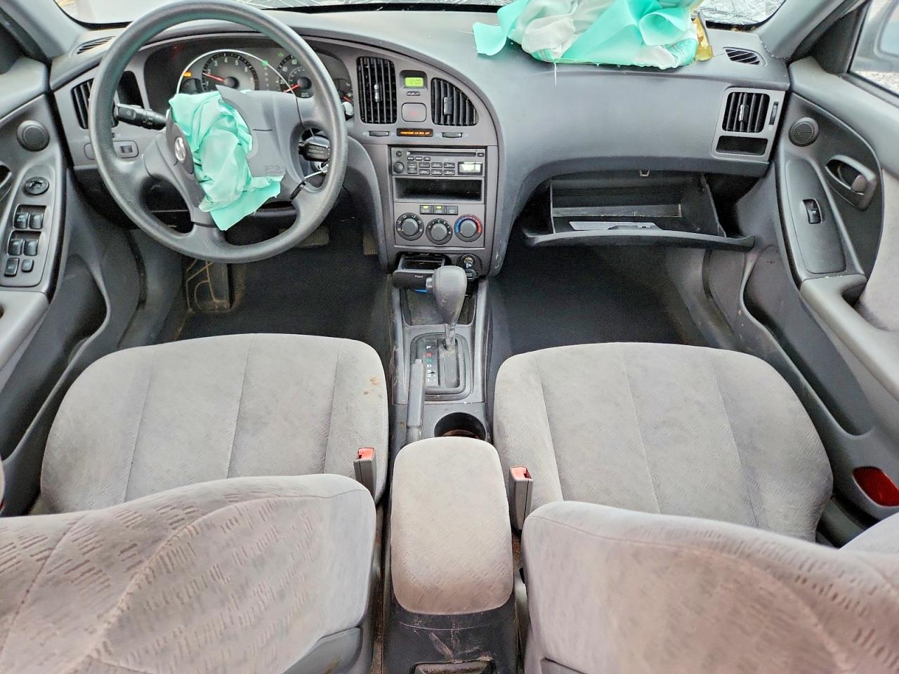 2005 Hyundai Elantra Gls Silver vin: KMHDN46D15U081526