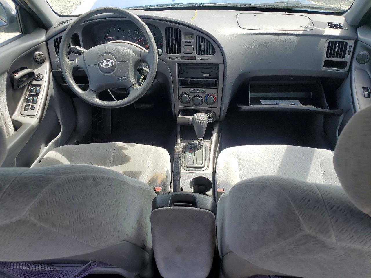 2006 Hyundai Elantra Gls Blue vin: KMHDN46D16U251448