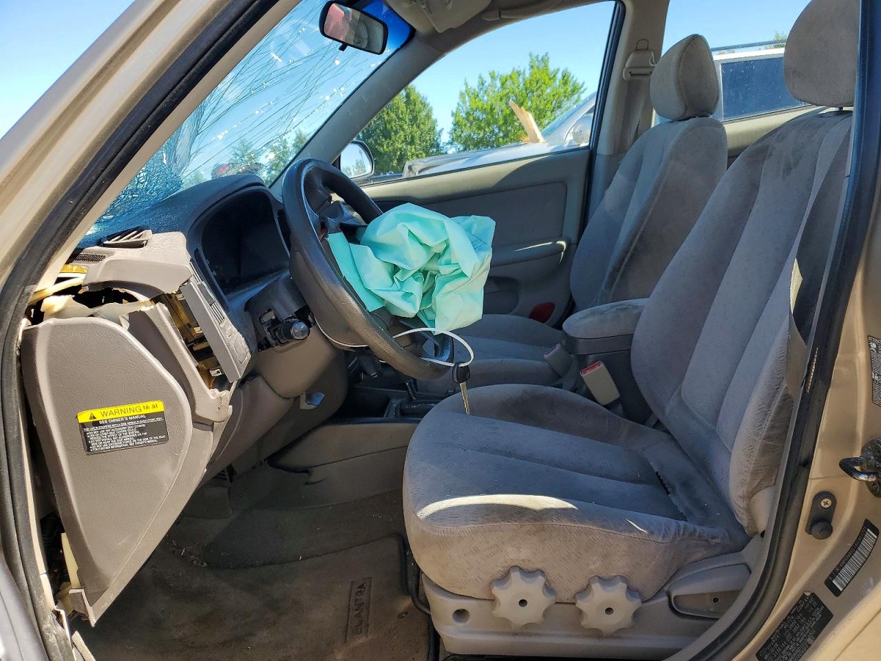 2006 Hyundai Elantra Gls Золотой vin: KMHDN46D16U363201
