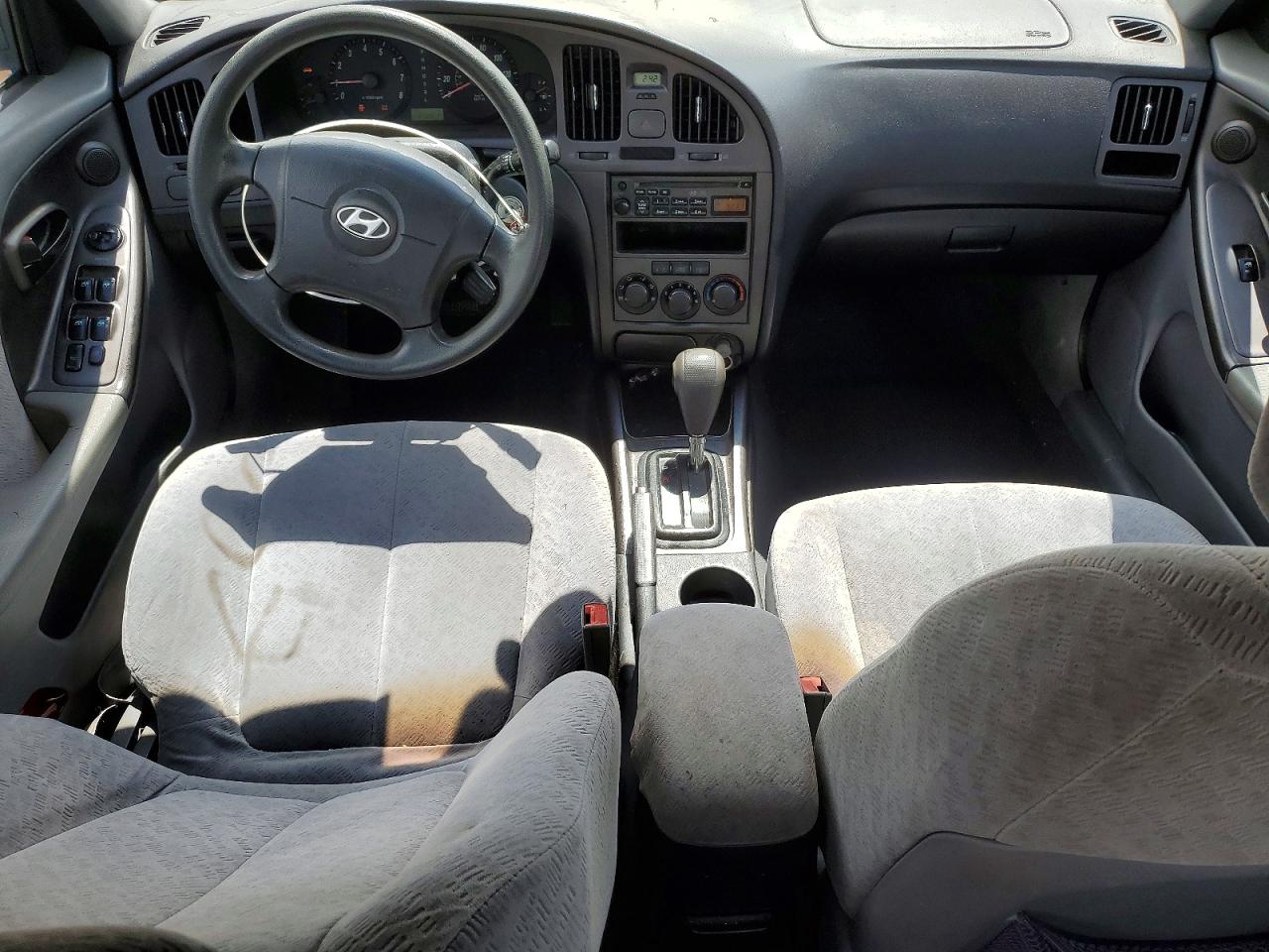 2006 Hyundai Elantra Gls Silver vin: KMHDN46D16U378443
