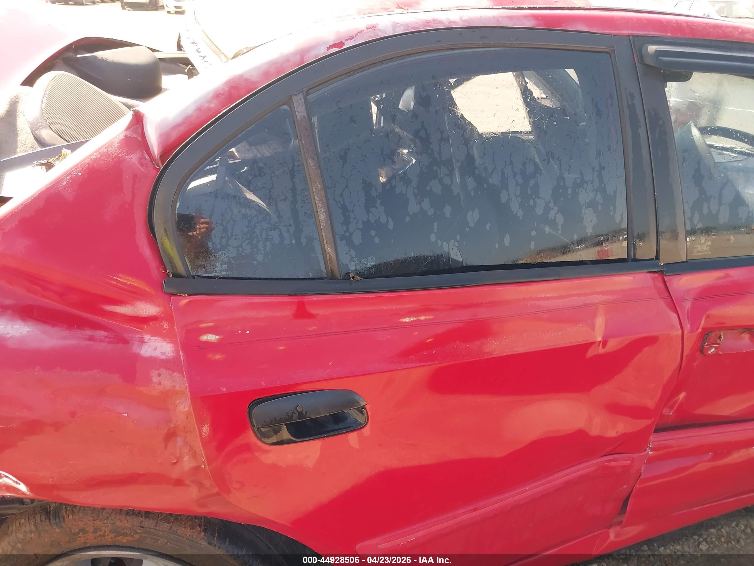 2004 Hyundai Elantra Gls/gt Red vin: KMHDN46D24U814505