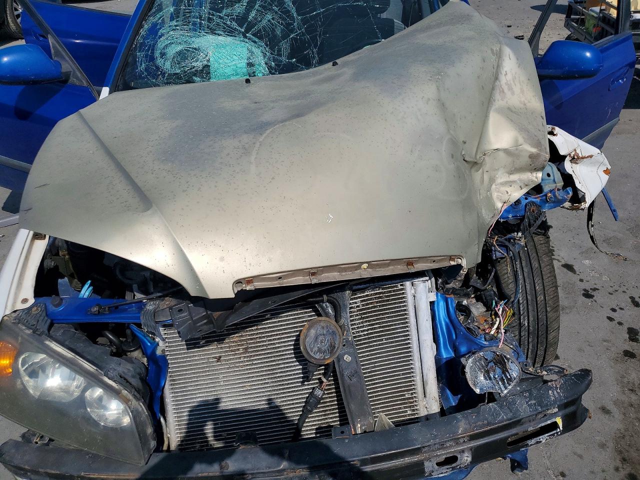 2005 Hyundai Elantra Gls Blue vin: KMHDN46D25U042184