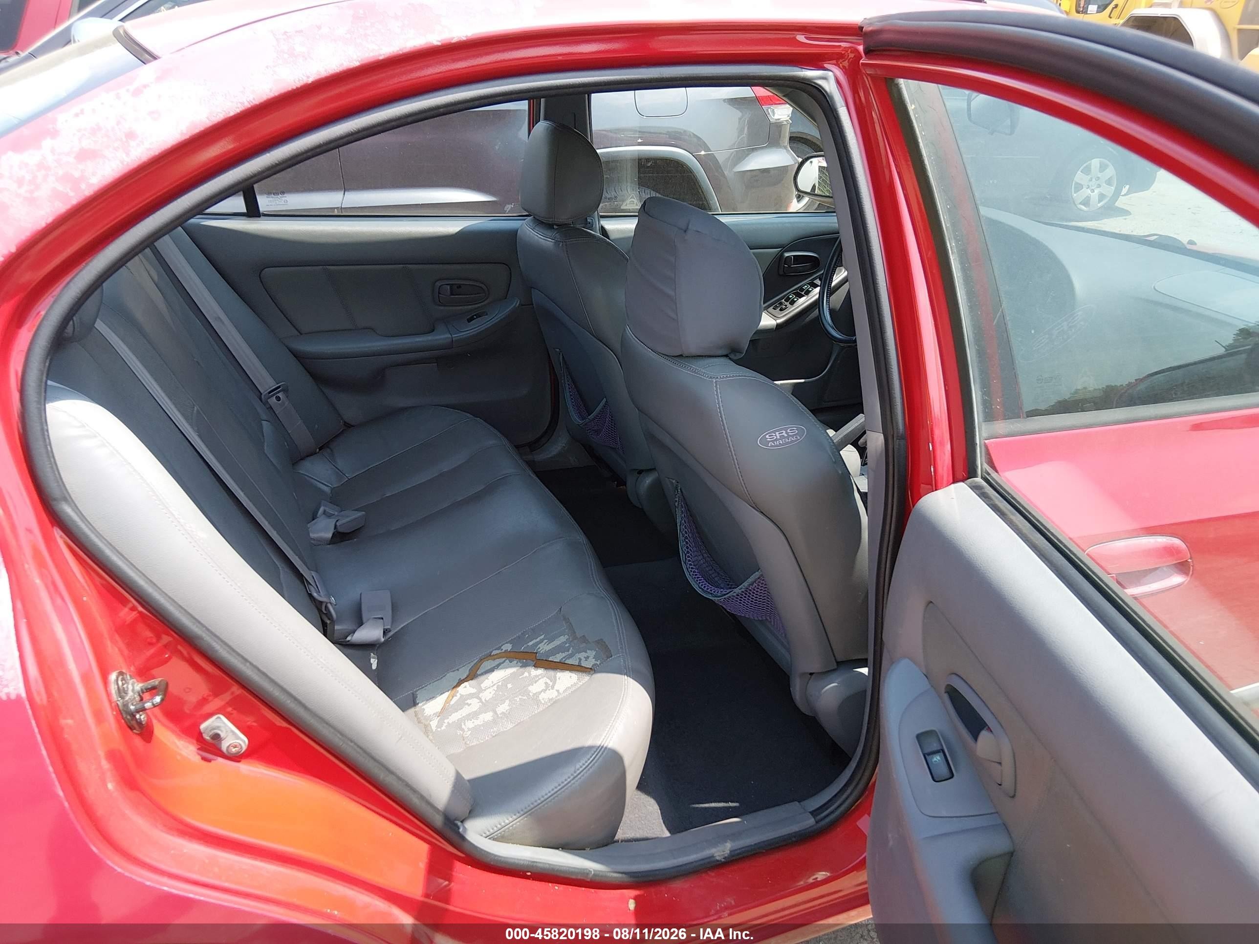 2005 Hyundai Elantra Gls/gt Red vin: KMHDN46D25U164382