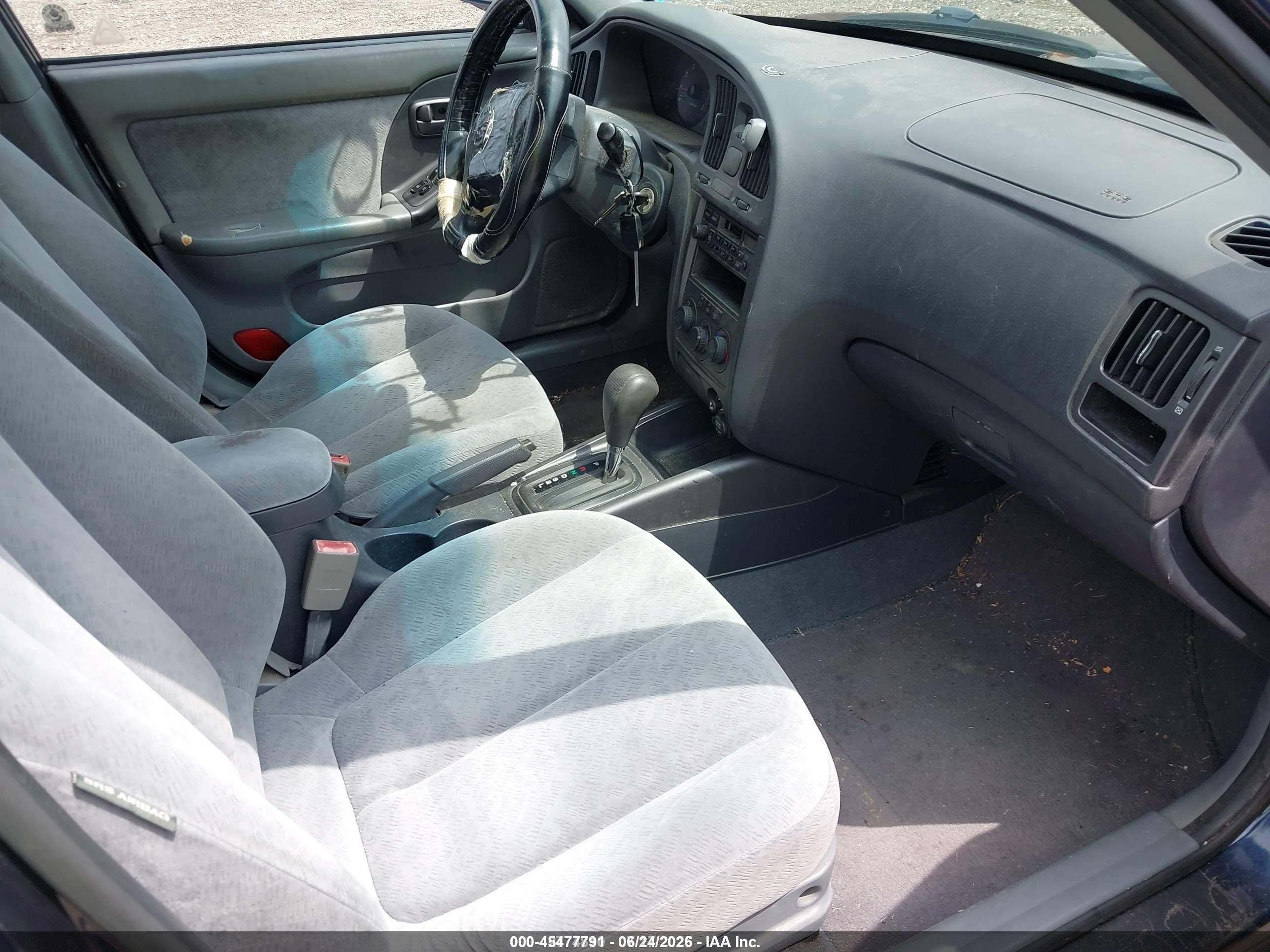 2005 Hyundai Elantra Gls/gt Blue vin: KMHDN46D25U927842