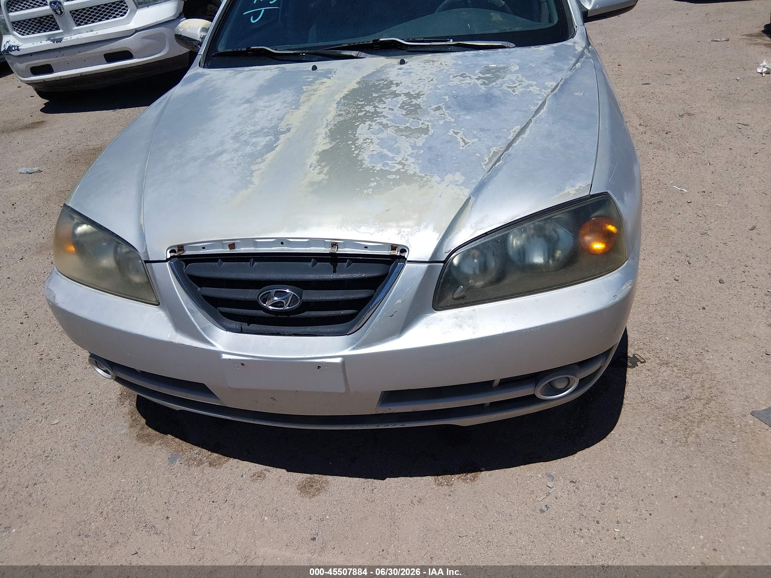 2005 Hyundai Elantra Gls/gt Silver vin: KMHDN46D25U949310
