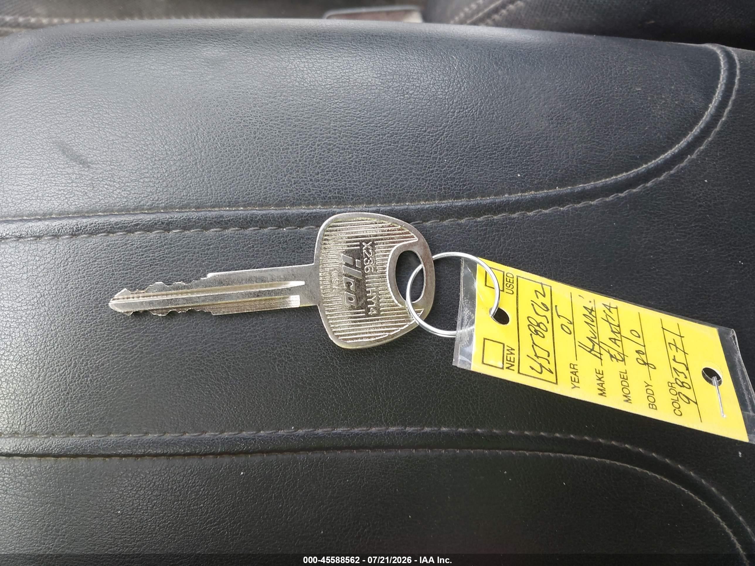 2005 Hyundai Elantra Gls/gt Beige vin: KMHDN46D25U983571