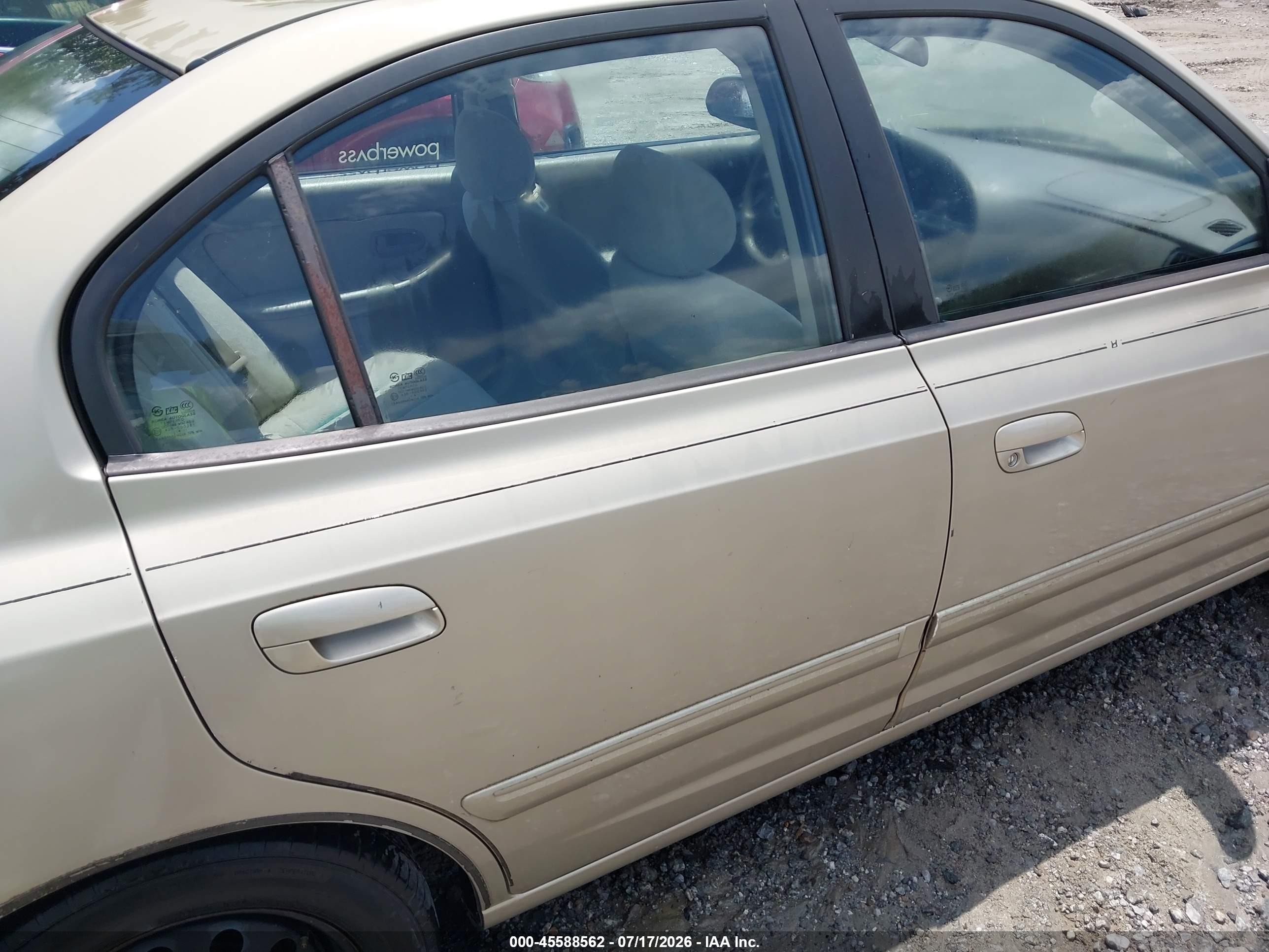 2005 Hyundai Elantra Gls/gt Beige vin: KMHDN46D25U983571